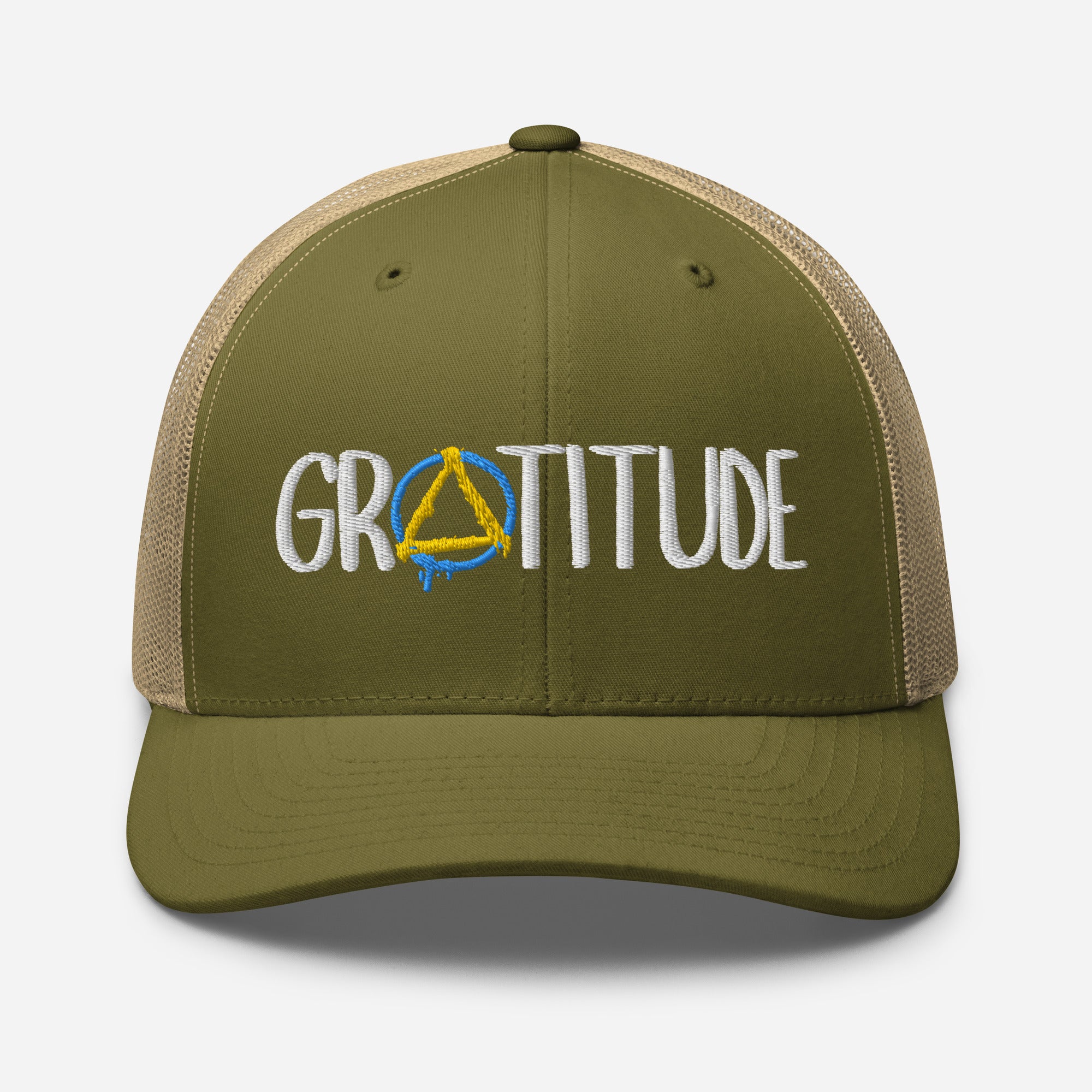 Grateful Trucker Hat - Adjustable Snapback Cap for Men & Women - Perfect for Outdoor Activities, Hiking, and Casual Wear