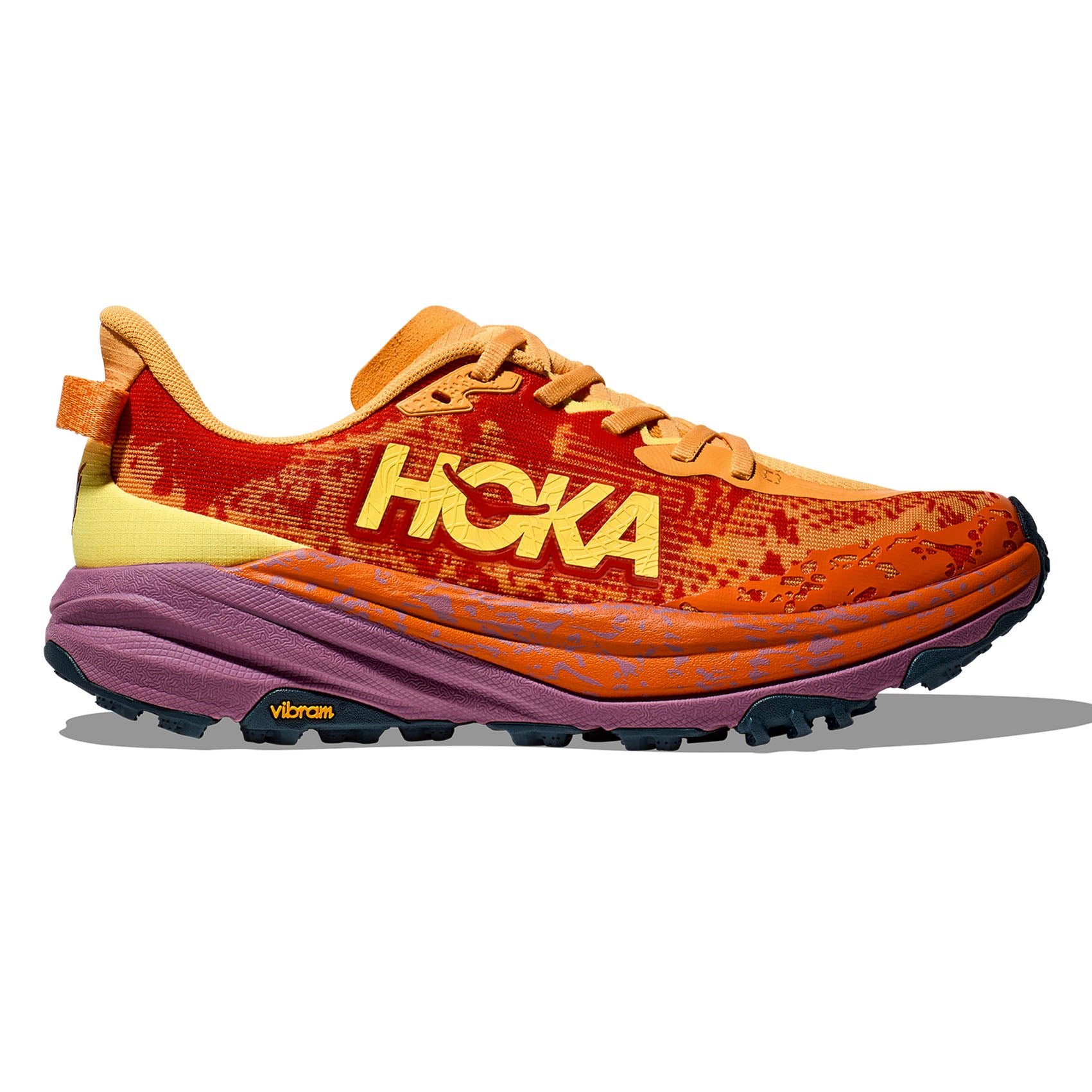 HOKA Speedgoat 6 Trail Running Shoes for Men - Lightweight & Cushioned Hiking Boots - Perfect for Mountain Trails, Outdoor Adventures & Long-Distance Running