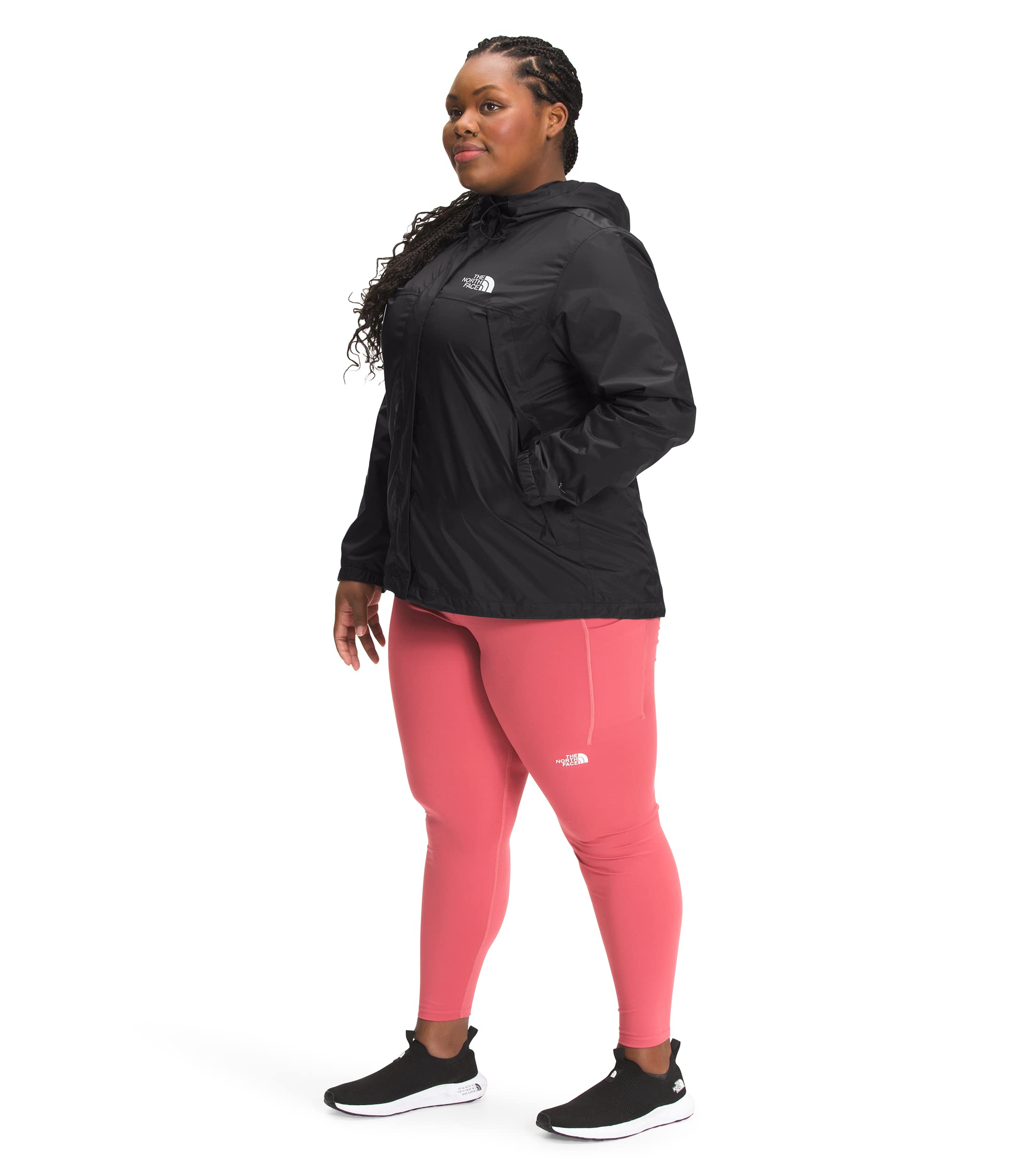 The North Face Women's Plus Size Antora Jacket - Waterproof Windproof Winter Coat for Hiking, Camping & Outdoor Adventures