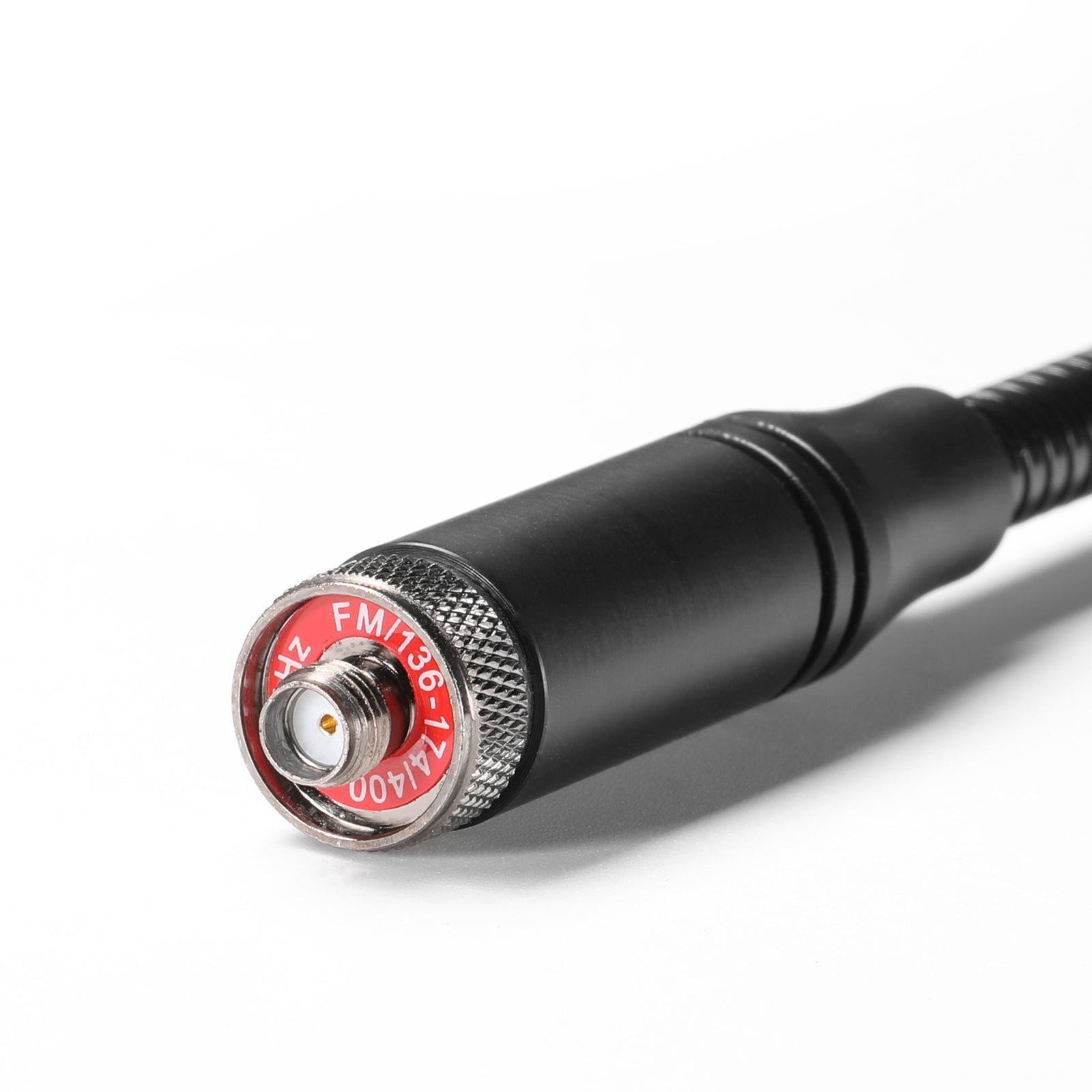 Radioddity RA12 Gooseneck Antenna - SMA F Connector, Dual Band UHF VHF (144-148MHz & 430-450MHz), 11.9