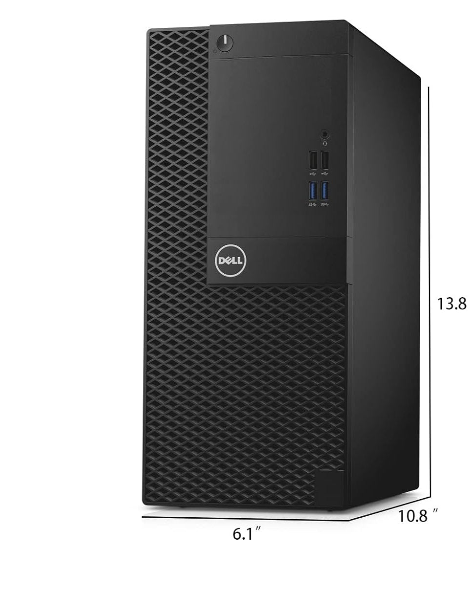Dell OptiPlex Desktop Computer - Intel Core i5 Processor up to 3.80GHz, 8GB RAM, 500GB HDD, Windows 10 Pro, WiFi & Bluetooth, DVD Drive - Perfect for Home Office, Business & Gaming