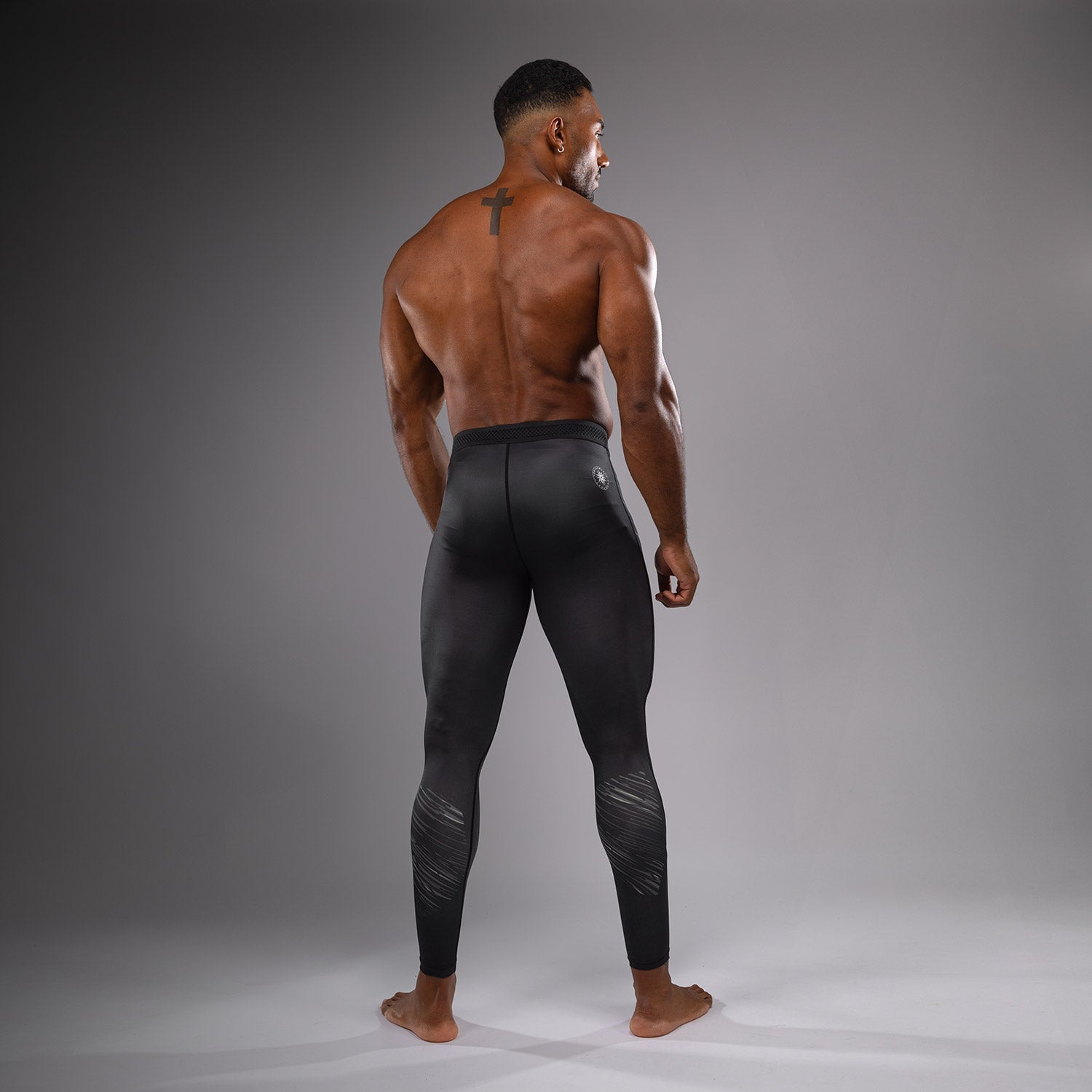 Venum Rapid Spats MMA Grappling Ankle Support - Black/Storm Grey - Perfect for MMA, BJJ, Wrestling & Combat Sports Training