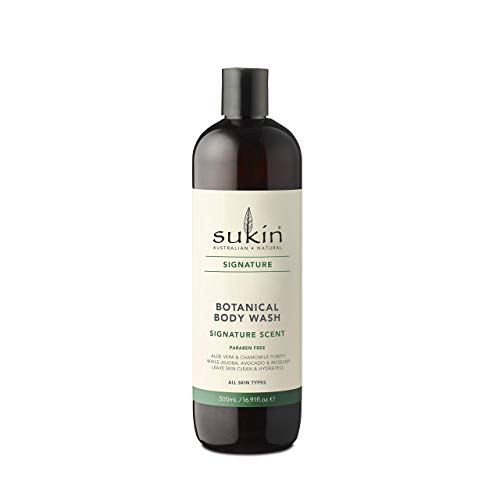 Sukin Botanical Body Wash 16.9oz - Hydrating for Dry Skin