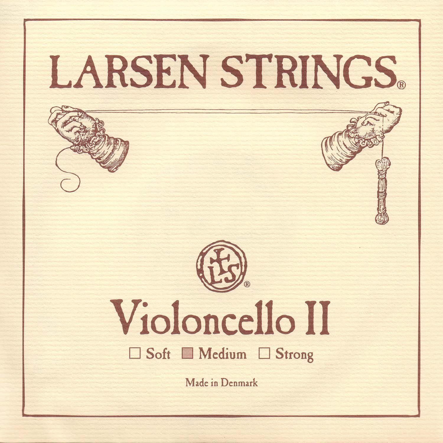 Premium Larsen 4/4 Cello D String - Medium Gauge Alloy-Steel for Professional Cellists | Perfect for Orchestral Performances, Solo Practice & Studio Recording