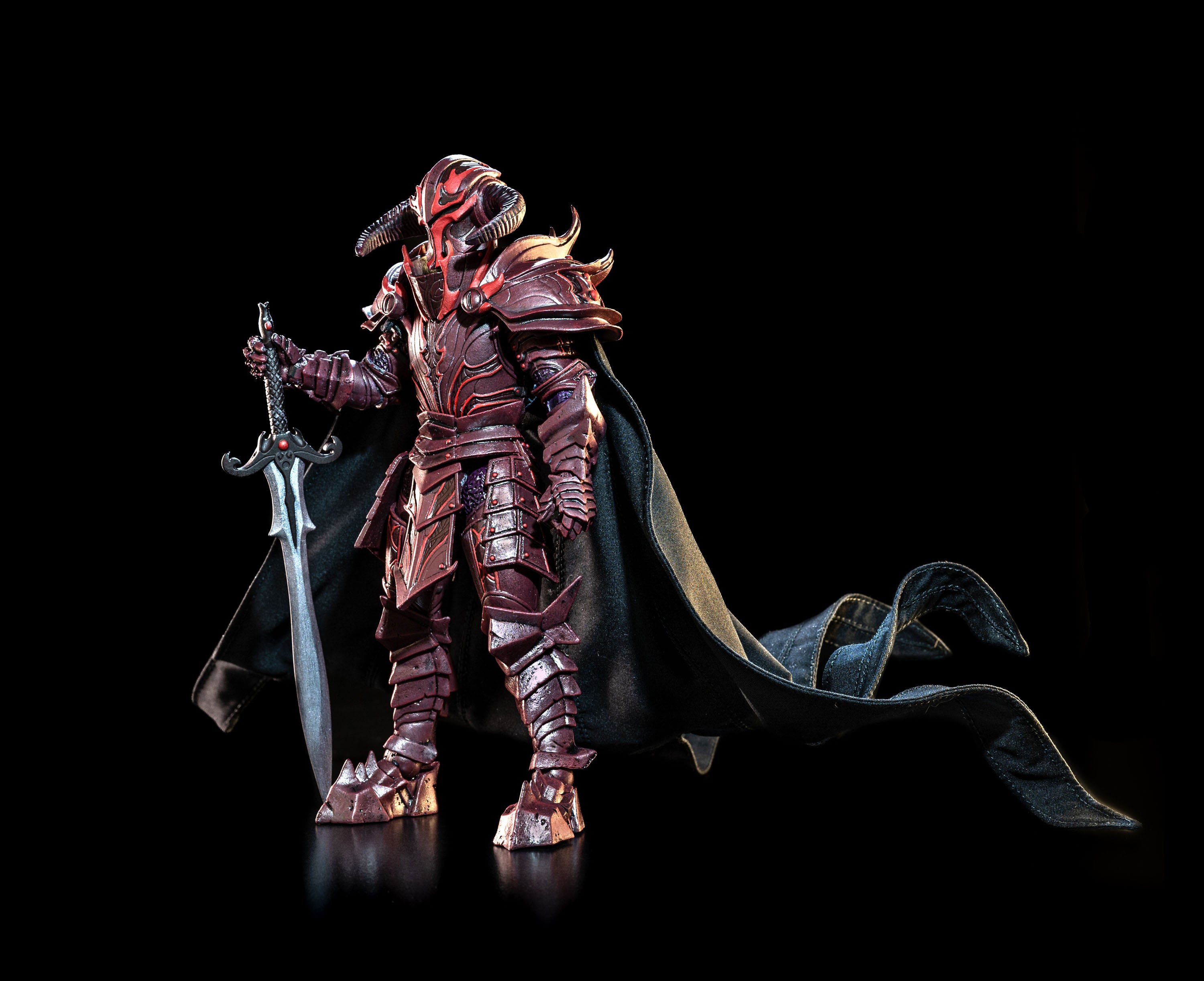 Mythic Legions: Illythia's Brood Vorgus Vermillius 2 (Standard Version) - Fantasy Action Figure for Collectors, Role-Playing Games & Display - Perfect for D&D, Warhammer & Tabletop Gaming Enthusiasts
