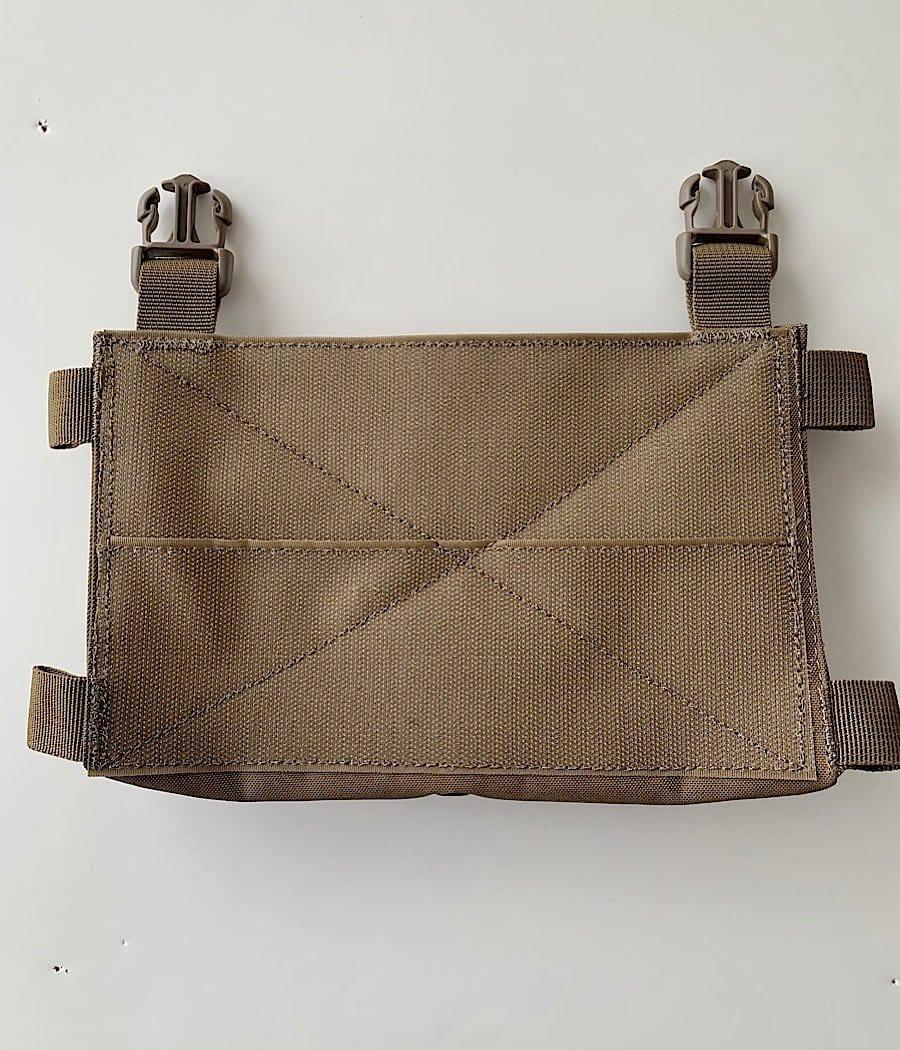 Modular Front Panel for QRF Plate Carrier - Tactical Molle Vest Accessory for Military & Airsoft - Perfect for Outdoor Training & Combat Simulation