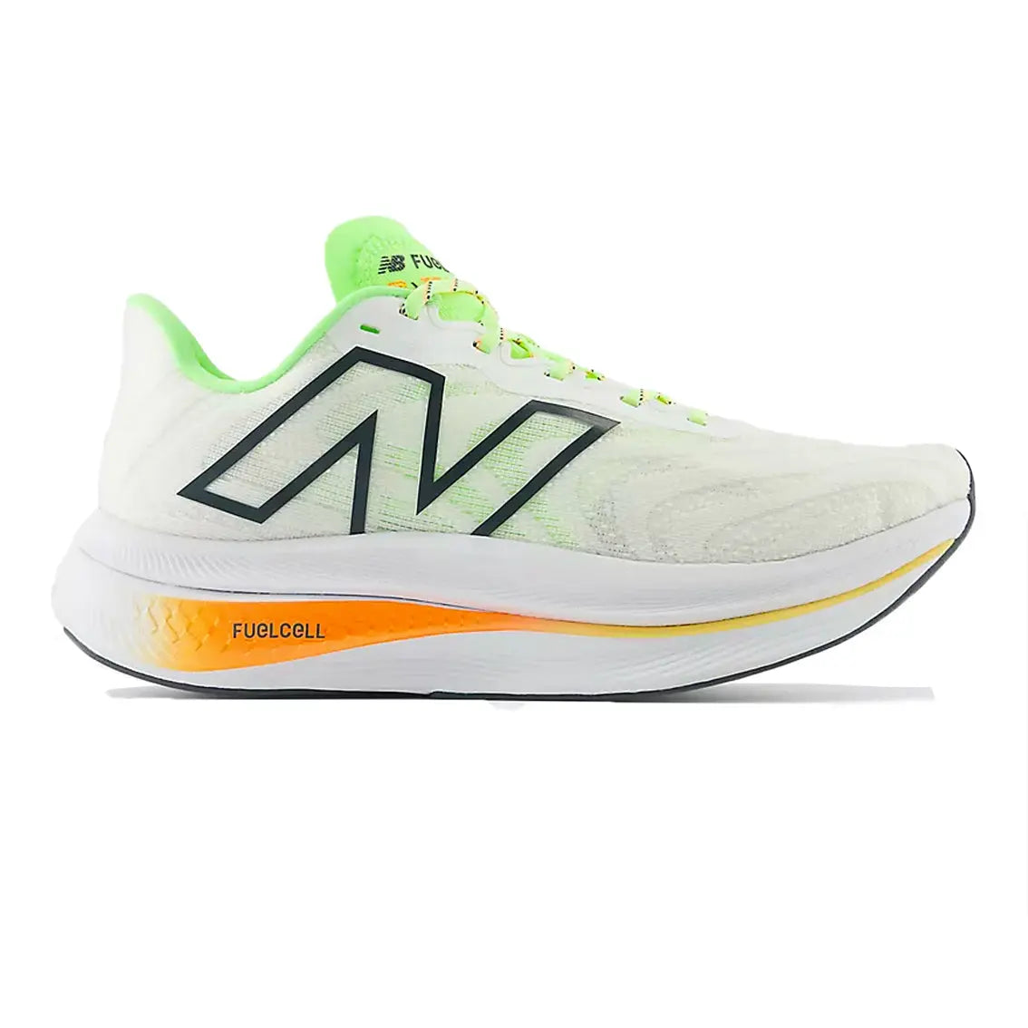 White / Bleached Lime Glo / Hot Mango