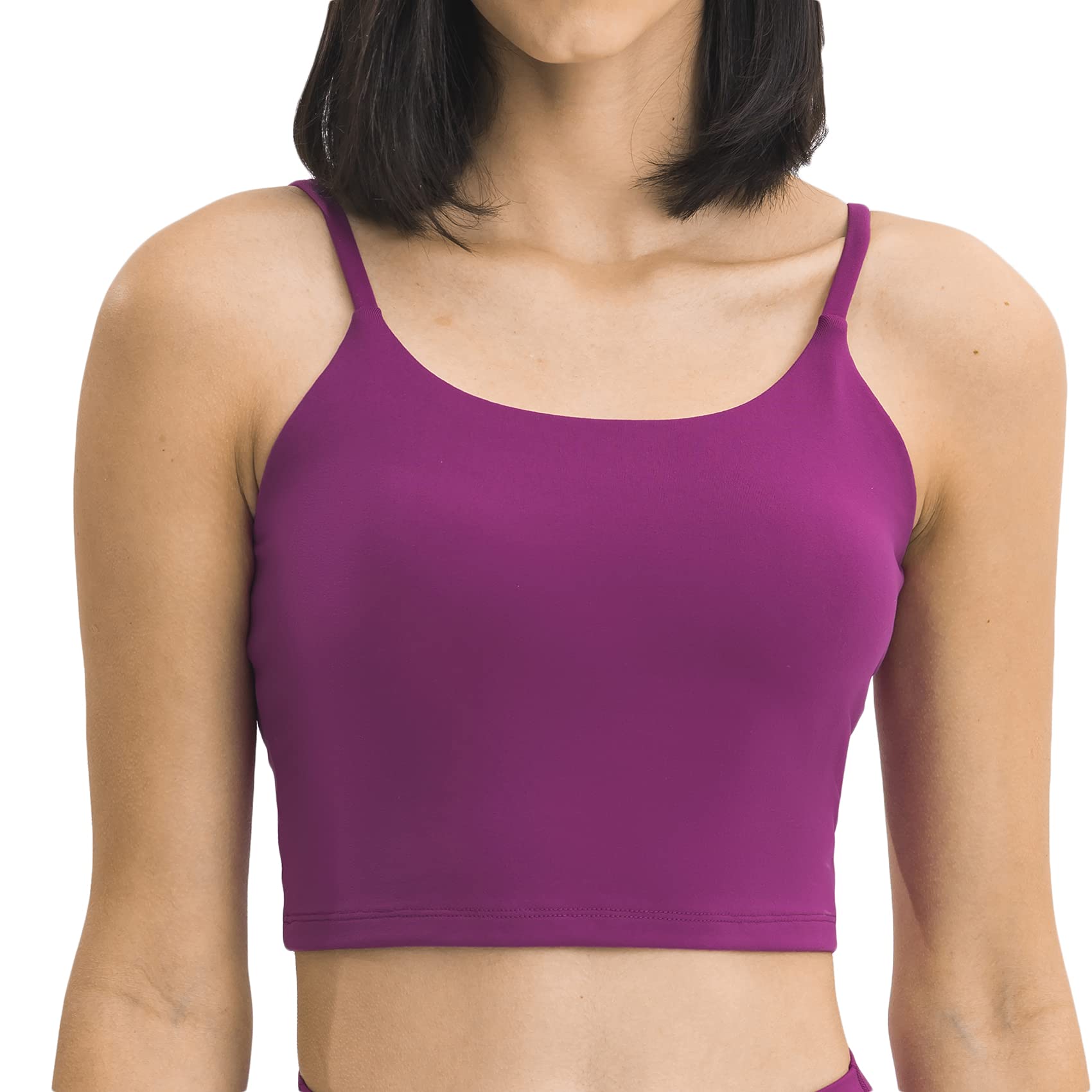 Lemedy Women's Padded Sports Bra - High Impact Workout Top for Running, Yoga & Fitness - Breathable Moisture Wicking Activewear (Great for Gym, Jogging & Daily Wear)