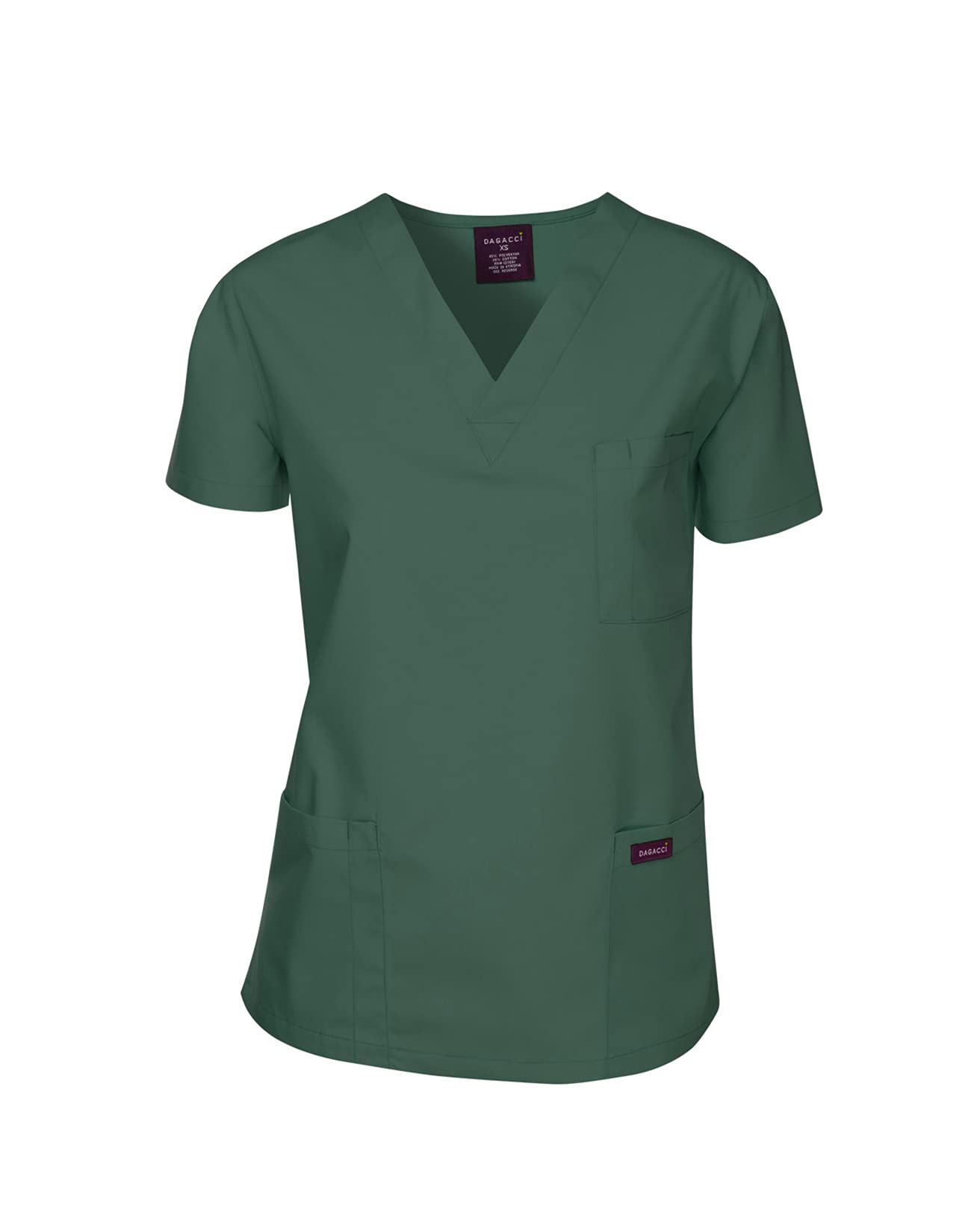 Dagacci Medical Scrubs for Women & Men - Comfortable Nursing Uniform Tops & Shirts for Healthcare Professionals - Perfect for Hospitals, Clinics & Medical Work