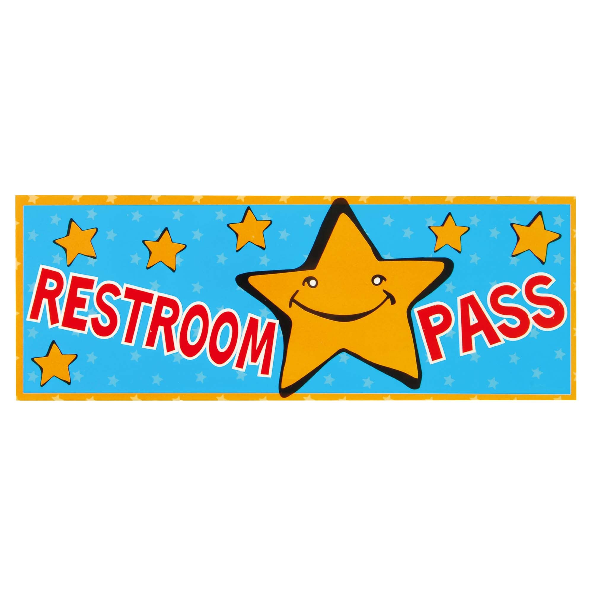 2Ct. Restroom & Hall Passes 3.25