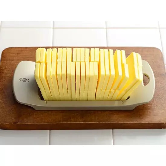 Stainless Steel Butter Slicer - Easy to Use Wire Grid Butter Cutter for Perfect Slices - Ideal for Baking, Cooking & Serving Butter at Home or Restaurants