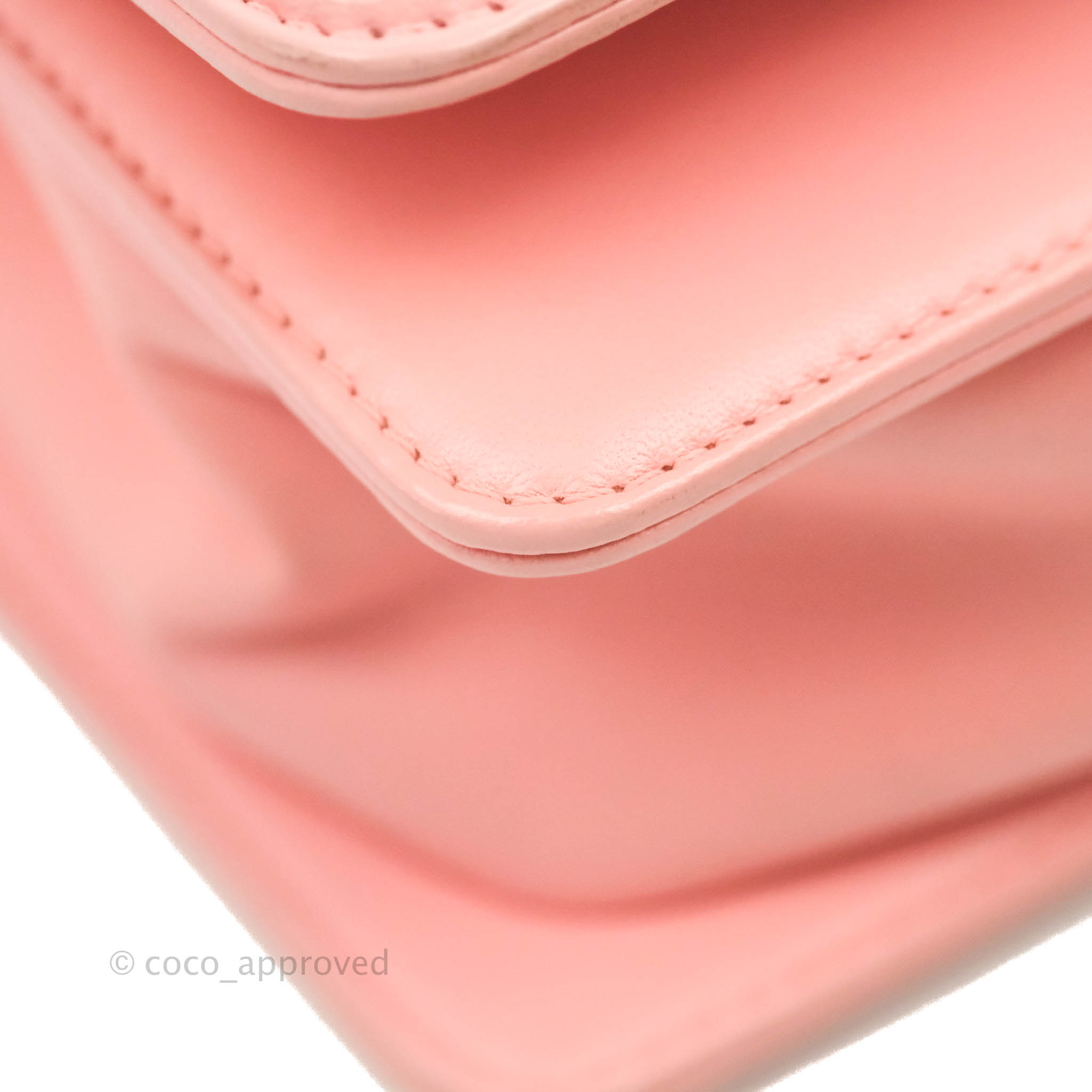 Chanel Chevron Small Boy Bag in Pink & White Fabric with Aged Gold Hardware - Perfect for Women's Fashion, Luxury Handbags & Everyday Elegance