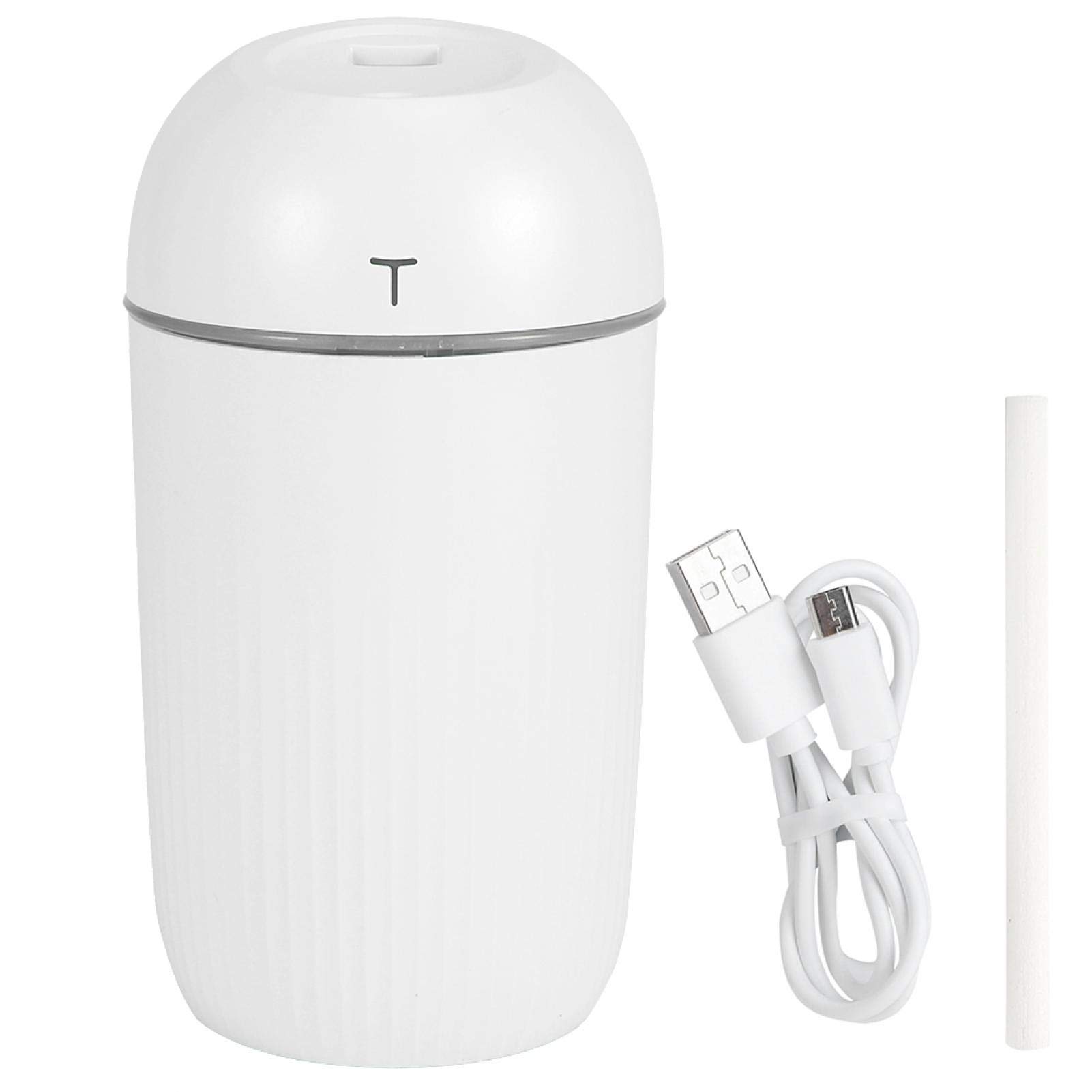 Gerioie USB Humidifier - Portable Mini Air Mist Maker, Smart Humidifier with Auto Shut-Off | Perfect for Home, Office, Nursery & Pregnancy Care (White) - Relieves Dry Air for Better Sleep & Skin Health