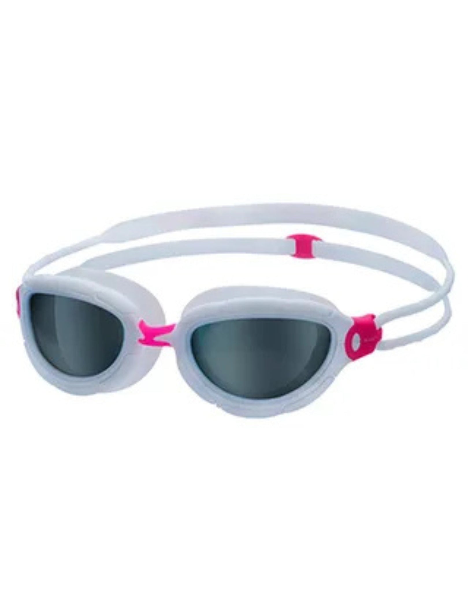 KONA81 K150 Women's Swimming Goggles - White & Pink for Competitive Swimming, Training & Pool Workouts