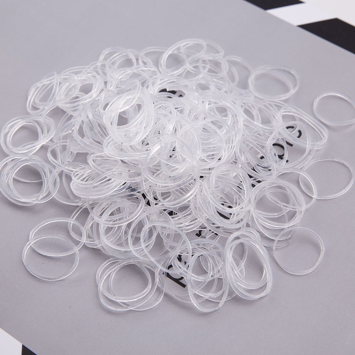 3200 PCS Soft No-Crease Hair Ties for Baby Girls & Toddlers - Tiny Elastic Rubber Bands for Ponytails, Braids & Hairstyles - Perfect for School, Playtime & Special Occasions
