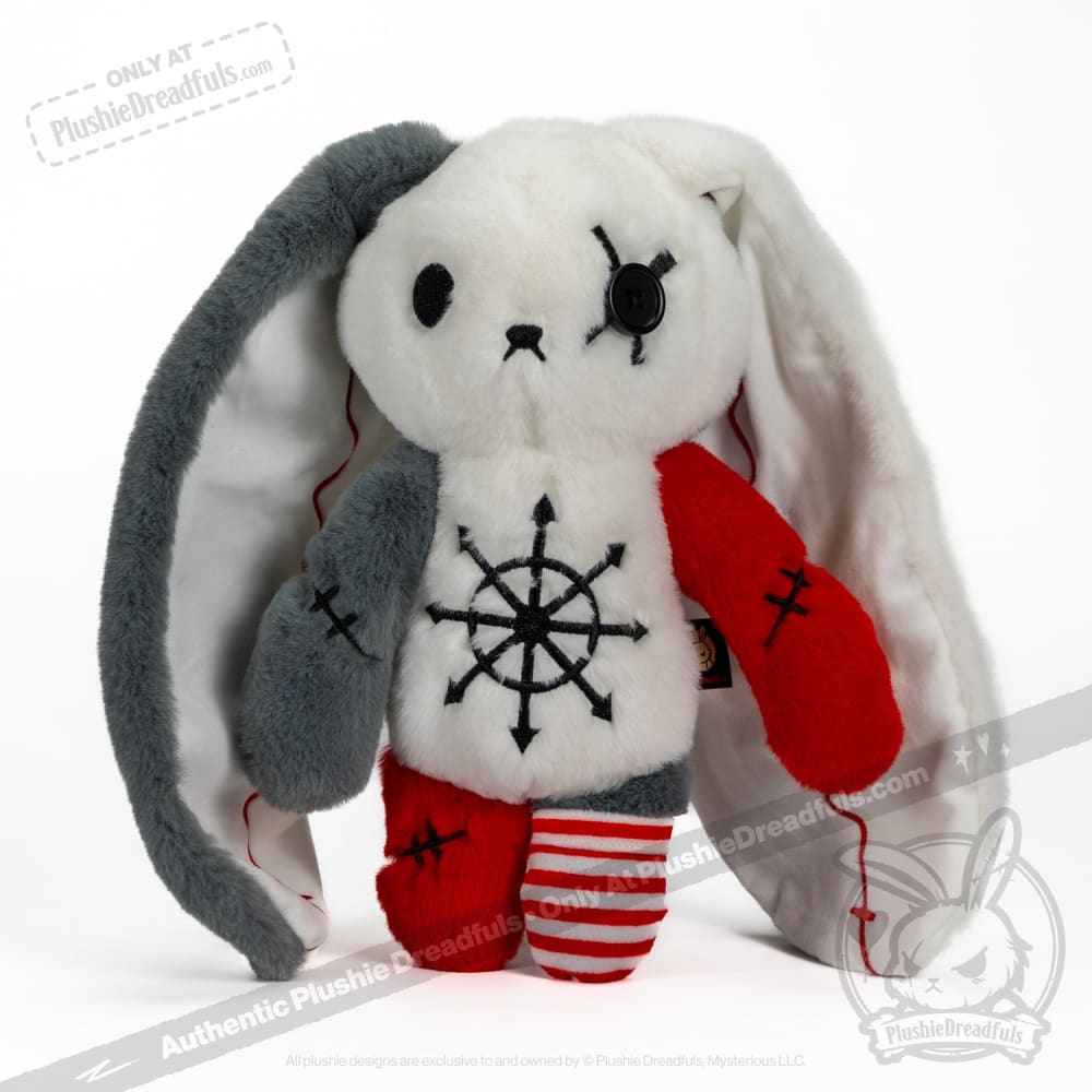 Plushie Dreadfuls ADHD Rabbit Stuffed Animal - Soft Plush Toy for Kids with ADHD, Anxiety Relief & Sensory Comfort | Perfect for Therapy, Bedtime & Emotional Support