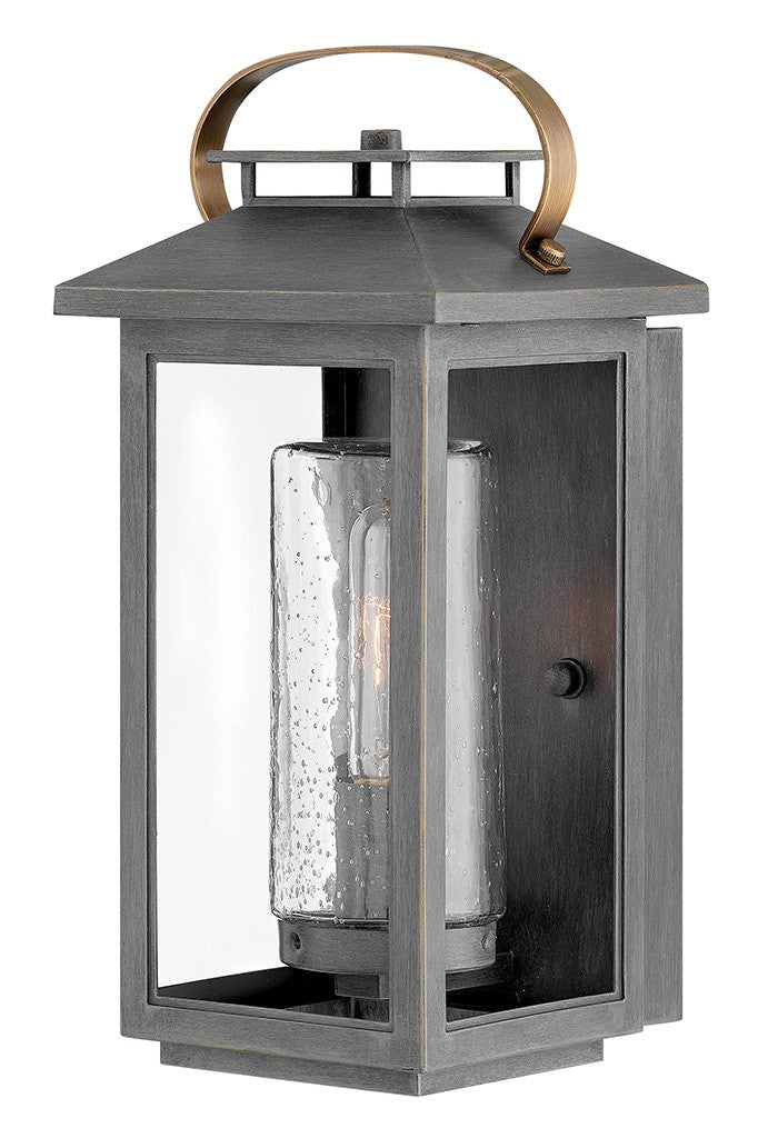 Atwater LED Wall Mount Light Fixture in Ash Bronze - Modern Dimmable Sconce for Bedroom, Living Room & Hallway Lighting