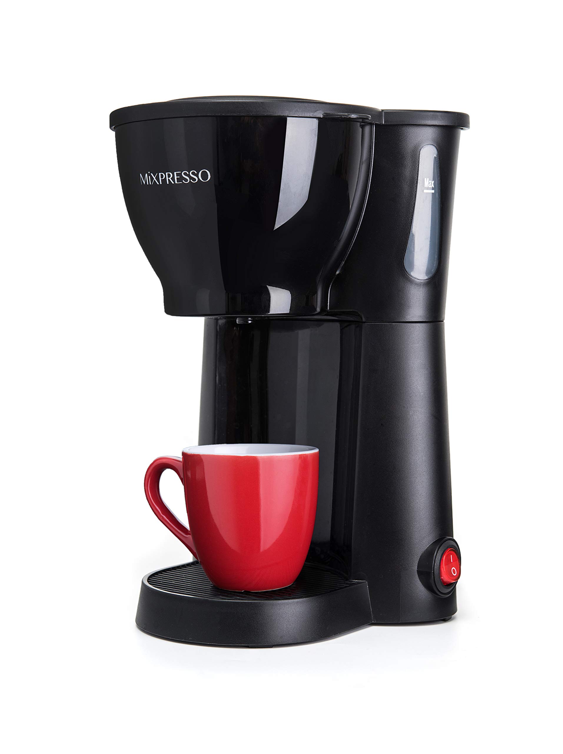 Mini Drip Coffee Maker - Compact & Portable for Single Cup Brewing - Perfect for Home, Office & Travel (10.5oz)