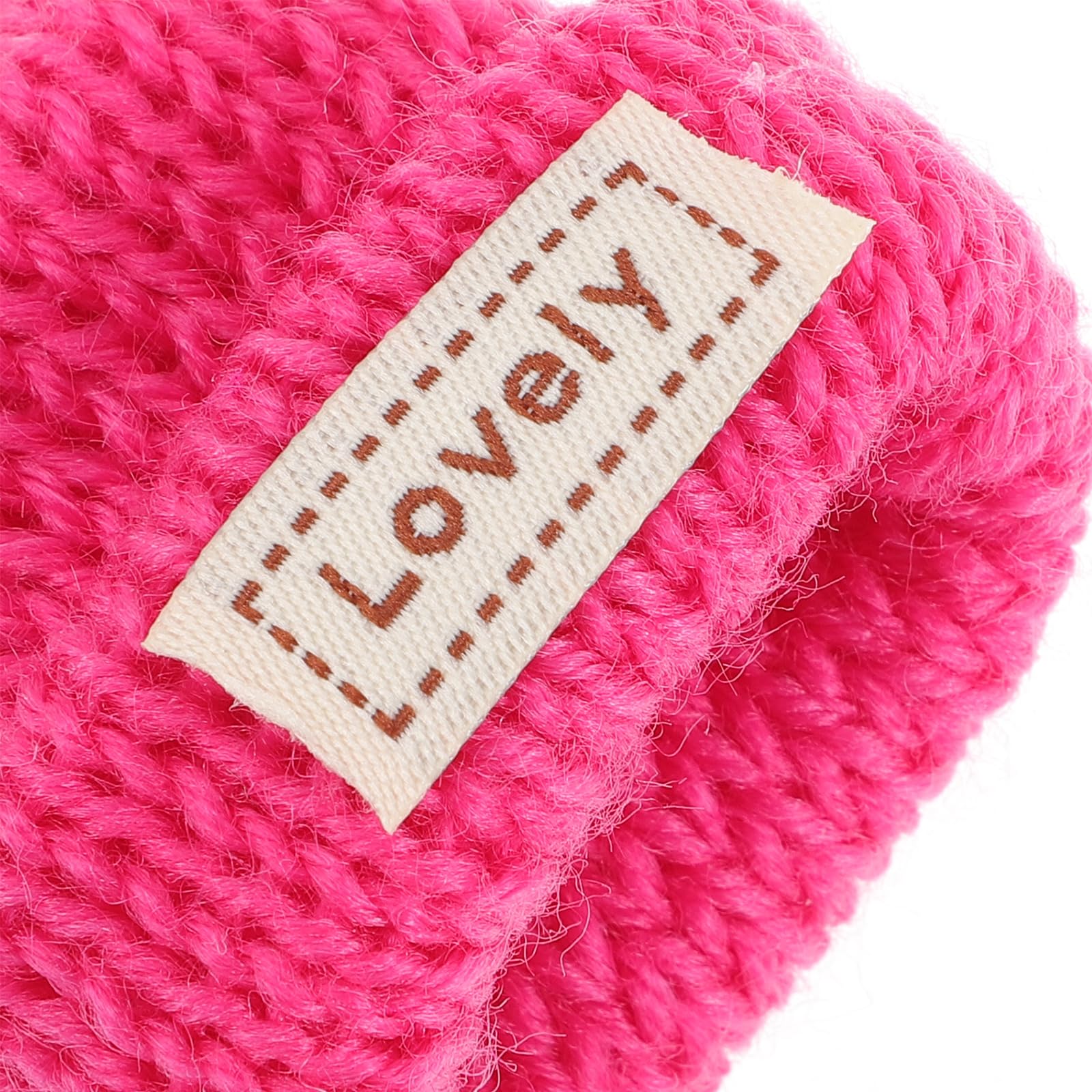 Gadpiparty 5pcs Mini Knitting Hats - Tiny Woolen Doll Hats, Christmas Santa Hats & Wine Bottle Toppers for DIY Crafts, Jewelry Making, Holiday Decorations - Perfect for Dollhouses, Gift Wrapping & Party Favors