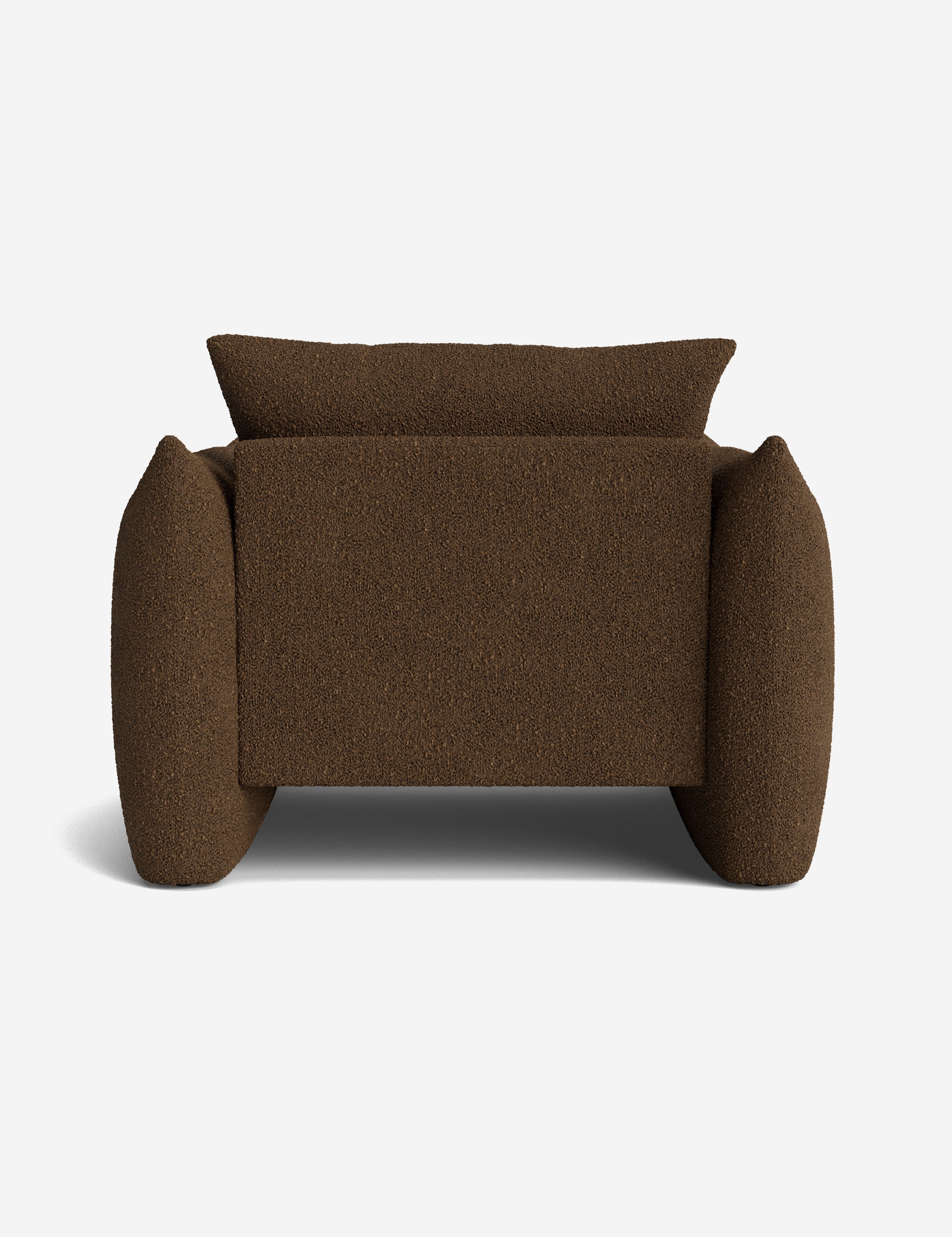 Modern Banks Accent Chair - Mid Century Style Lounge Chair with Wooden Legs for Living Room, Bedroom & Office - Comfortable Upholstered Armchair with Premium Fabric - Perfect for Reading, Relaxing & Home Decor