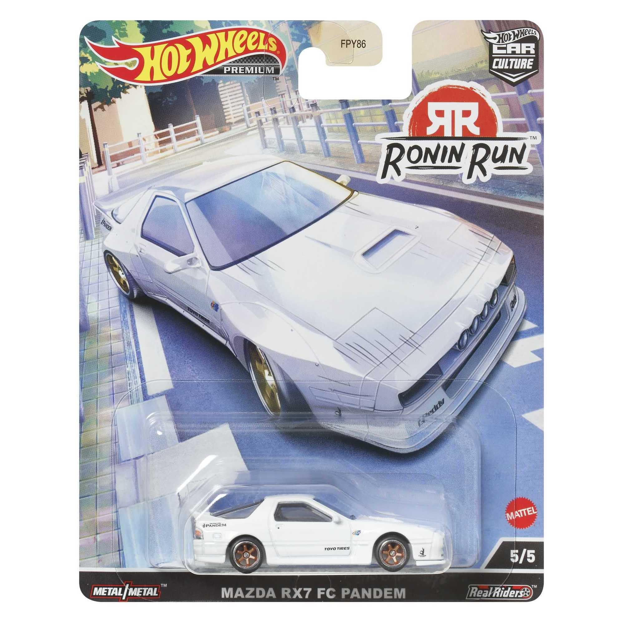 Hot Wheels Mazda RX7 FC Pandem Die-Cast Toy Car - 1:64 Scale Collectible Model for Kids & Adults - Perfect for Racing Play, Display & Gift Giving