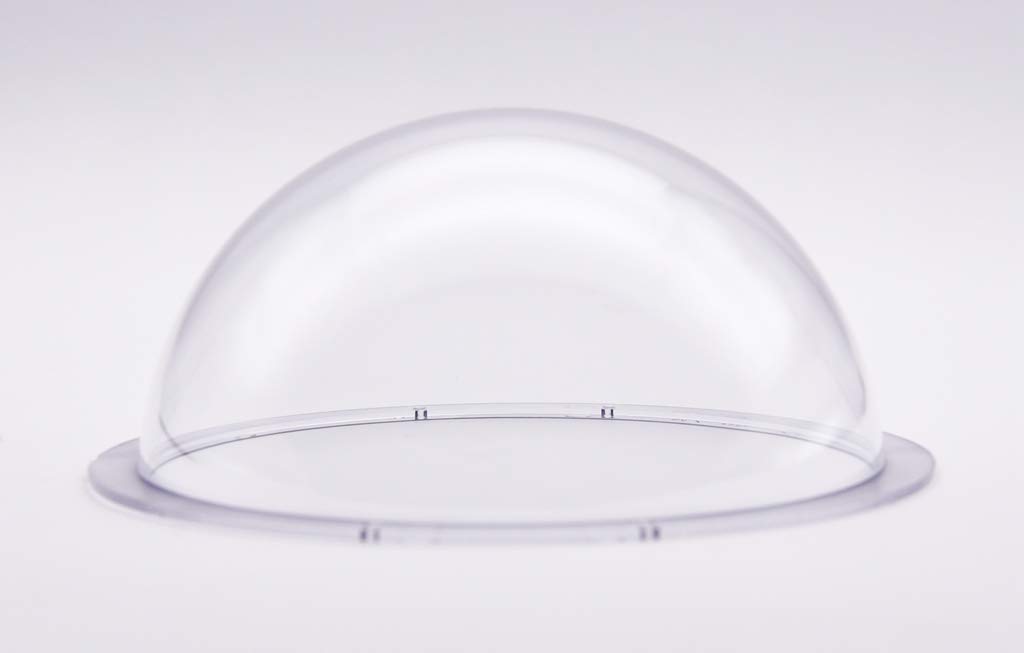 JMX 5 Inch Clear Acrylic/PC CCTV Camera Dome Cover - Replacement Security Camera Housing for Indoor/Outdoor Surveillance, Pet Dog Fence & Skylight Window Protection (Transparent) | Weatherproof & Durable for Home & Business Security