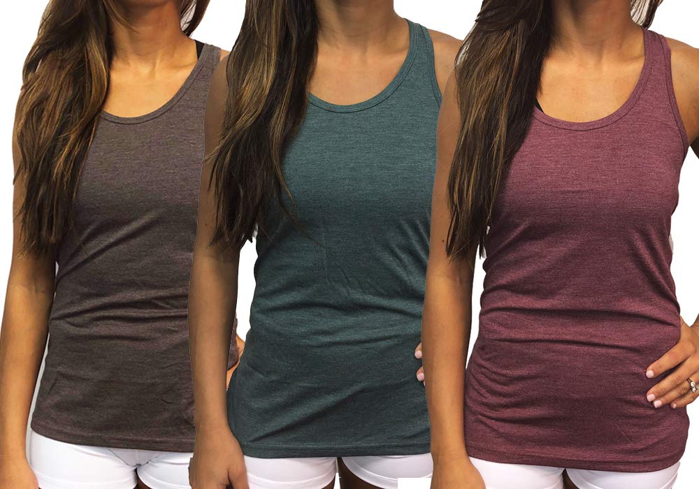 Best MMA Training Tank Tops for Men & Women - 3 Pack Racerback Workout Shirts for Fitness, Gym & Martial Arts | Moisture Wicking & Breathable