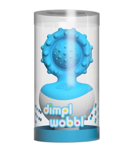Fat Brain Toys Dimpl Wobble Sensory Toy for Babies & Toddlers - Fun Learning & Stress Relief for Kids - Perfect for Playtime, Travel & Autism Sensory Play