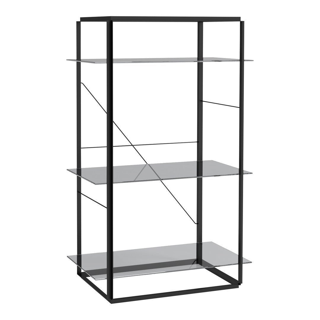 Knut Bendik Humlevik Josefine Hedemann Florence Shelf - Modern Scandinavian Wooden Bookshelf for Living Room, Bedroom & Office Storage