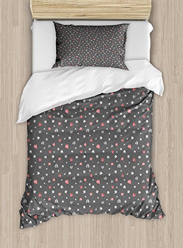 Dark Grey Coral White