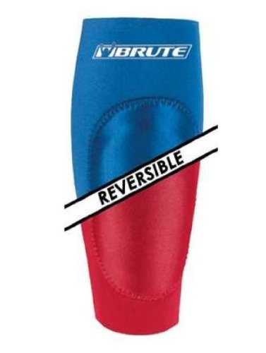 Brute Nylon Reversible Kneepad - Royal/Red - Medium Size for Construction, Gardening & Floor Work - Durable Knee Protection for DIY, Home Improvement & Outdoor Activities