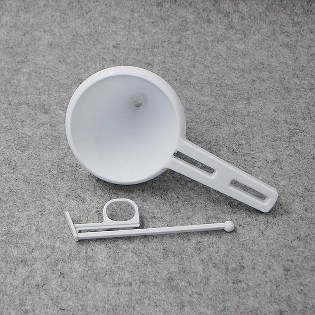 4-Pack Chocolate Funnel Set for Baking - Cream Icing, Powder & Liquid Pouring Funnel - Essential Kitchen Gadget for Dessert Decorating, Candy Making & Cake Decorating - Perfect for Home Bakers & Professional Chefs