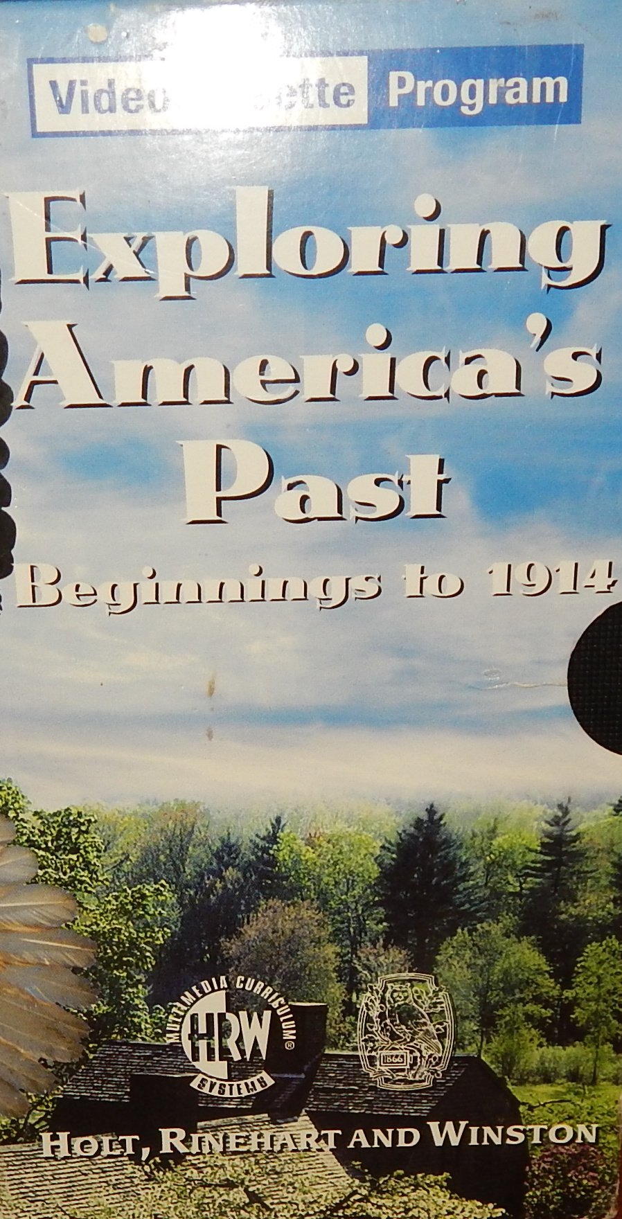 Exploring America's Past 1850 to the Present - Educational History Video Cassette for US History Classes & Homeschooling | VHS Learning Resource
