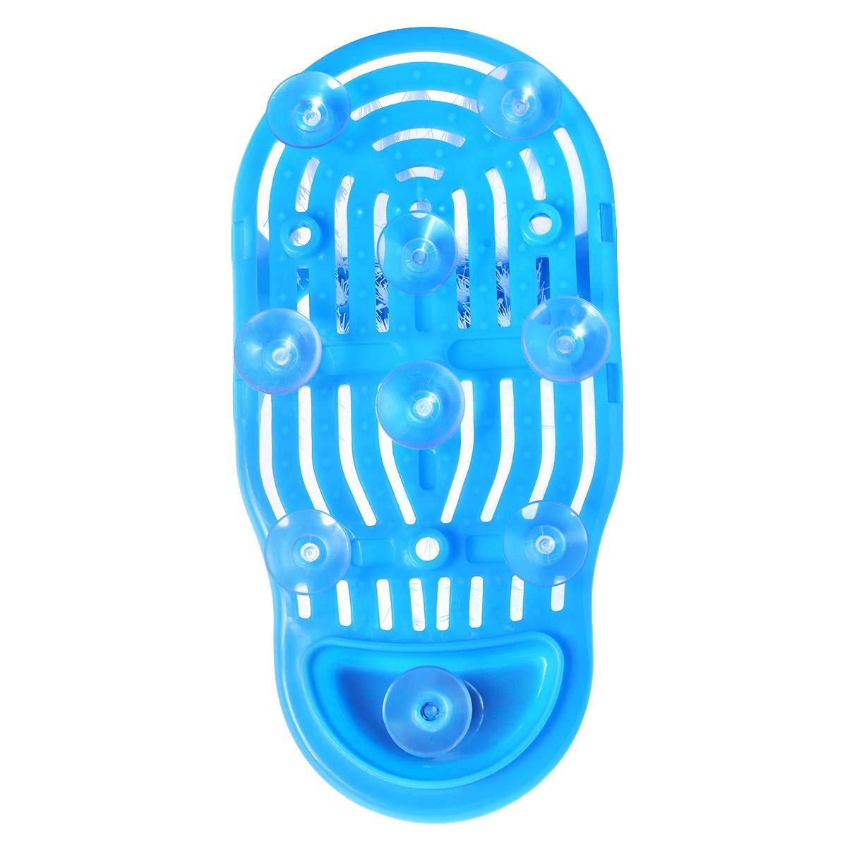Evermarket Magic Feet Cleaner - Exfoliating Foot Scrubber & Massager Slipper for Shower & Spa | Easy Feet Cleaning Brush for Men & Women | Blue (1 Piece) | Perfect for Home Pedicure & Relaxation