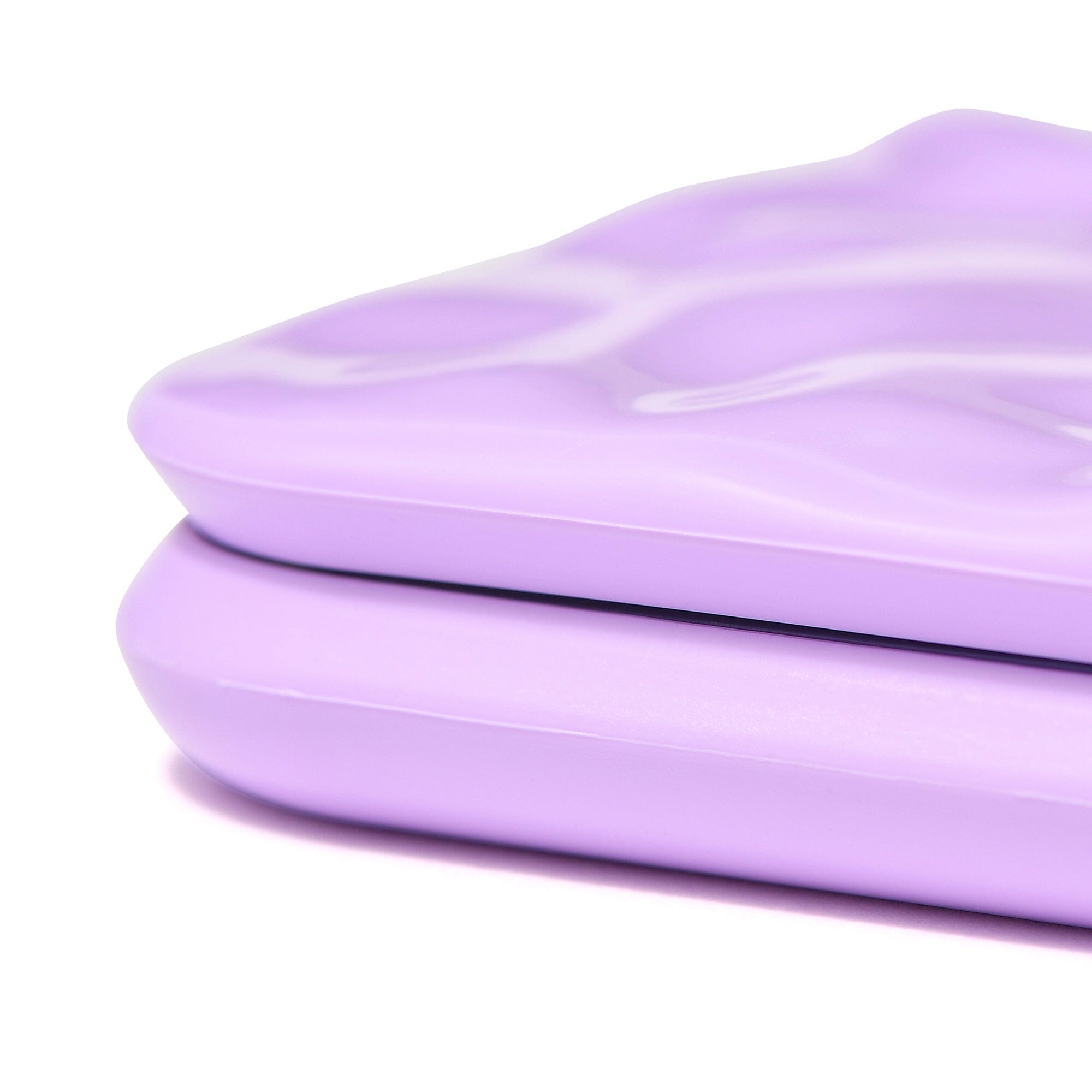 Blanche LED Compact Mirror with Bright Lights - Portable Makeup Mirror for Travel, Home, and Vanity (Purple) - Perfect for Touch-Ups, Makeup Application, and On-the-Go Beauty