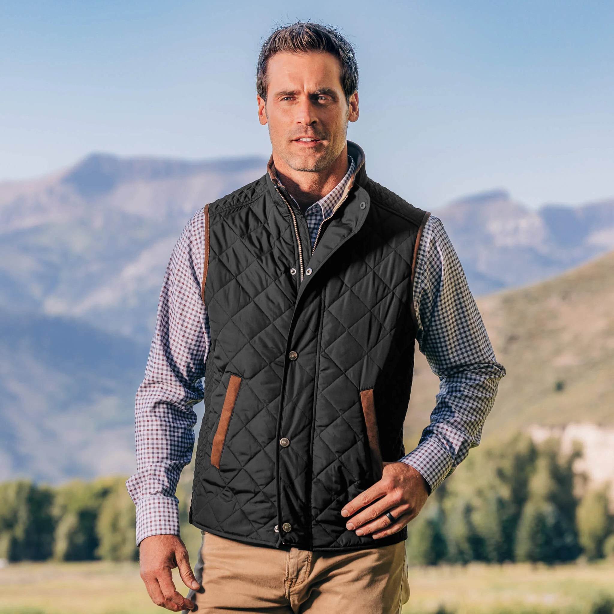 Madison Creek Greenville Vest for Men & Women - Lightweight Outdoor Hiking & Hunting Jacket - Water-Resistant & Breathable for All Seasons