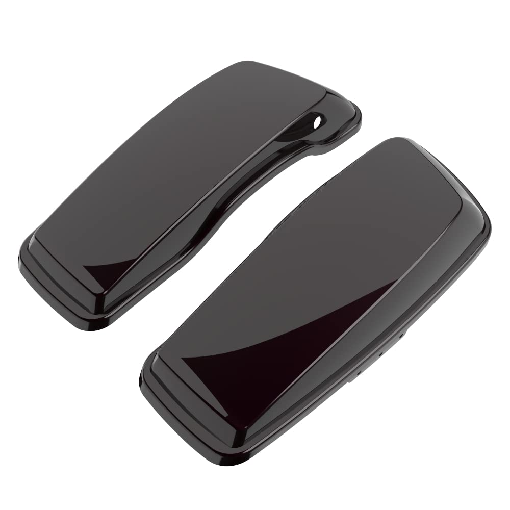 Advanblack Motorcycle Saddlebag Lids for Harley-Davidson Touring, Road Glide, Street Glide Special & Road King (2014-2023) - Durable Replacement Covers for Riding & Travel Accessories