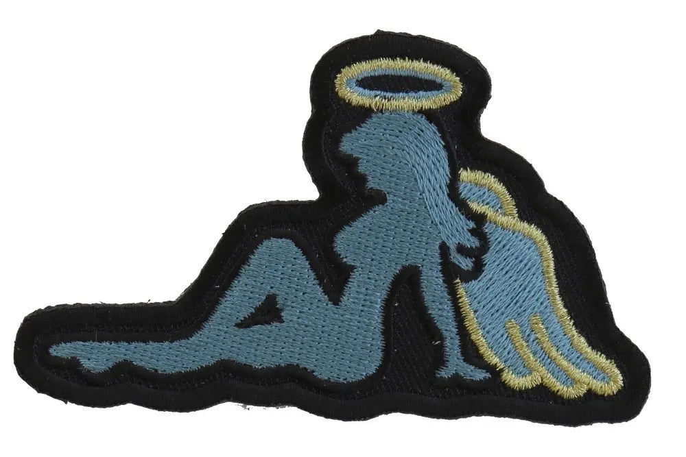 Angel Girl Iron-On Patch 3.5