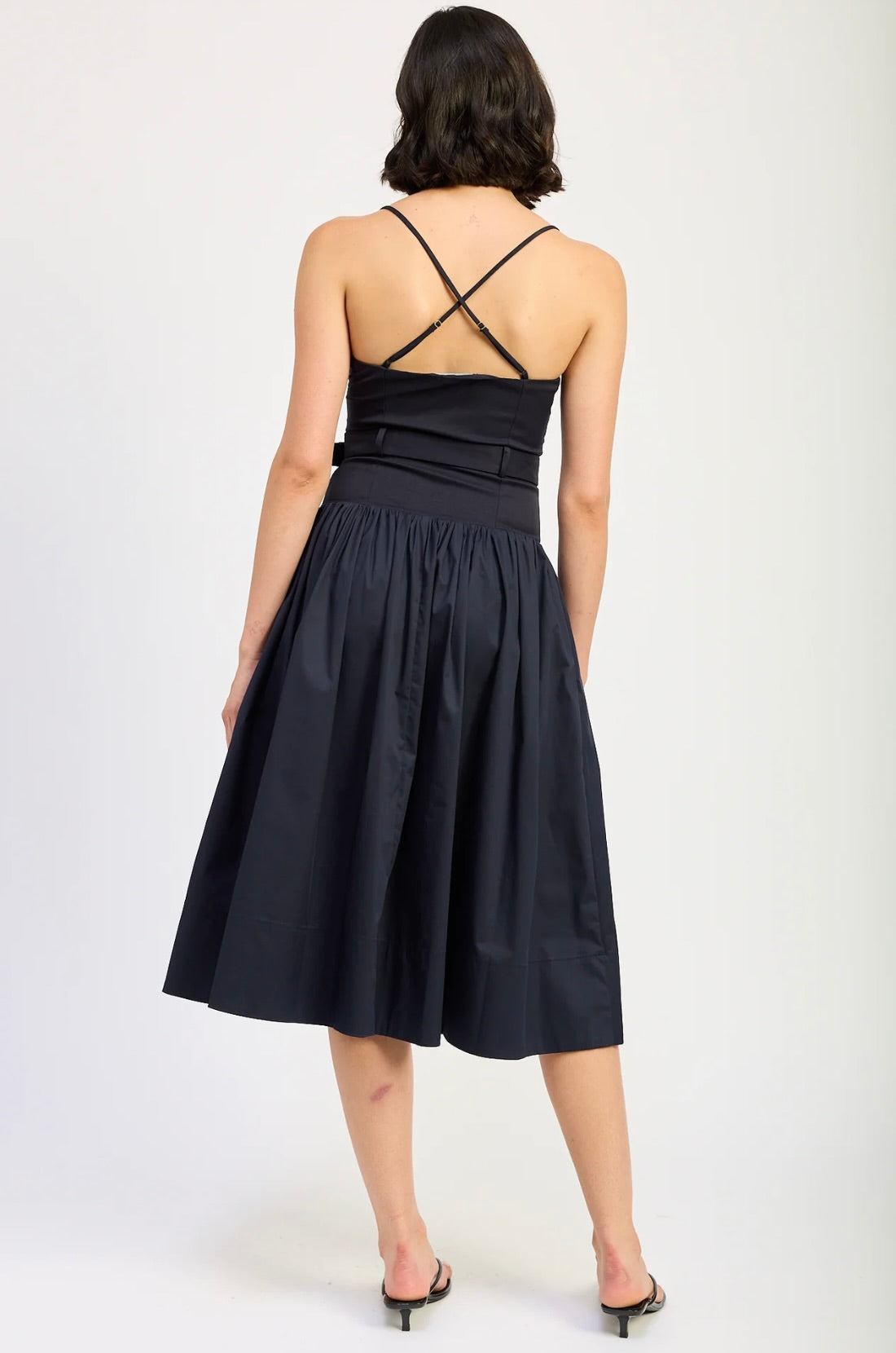 Melody Mixed Media Dress - Stylish & Comfortable Women's Fashion for Casual Outings & Date Nights