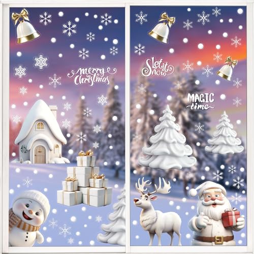 Snowing Village