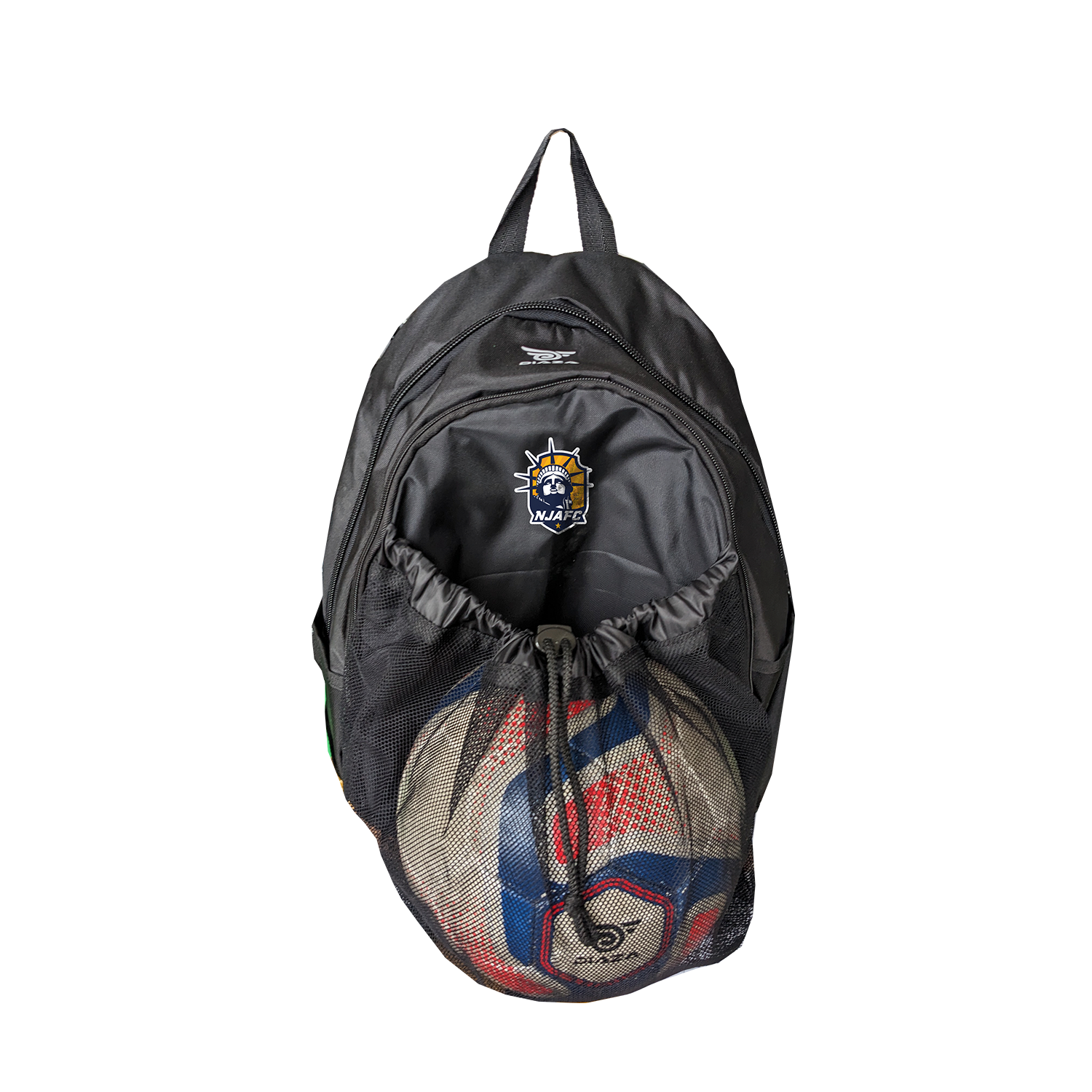 NJ Alliance Soccer Backpack - Durable Sports Backpack for Soccer Players & Fans - Perfect for Training, Games & Travel