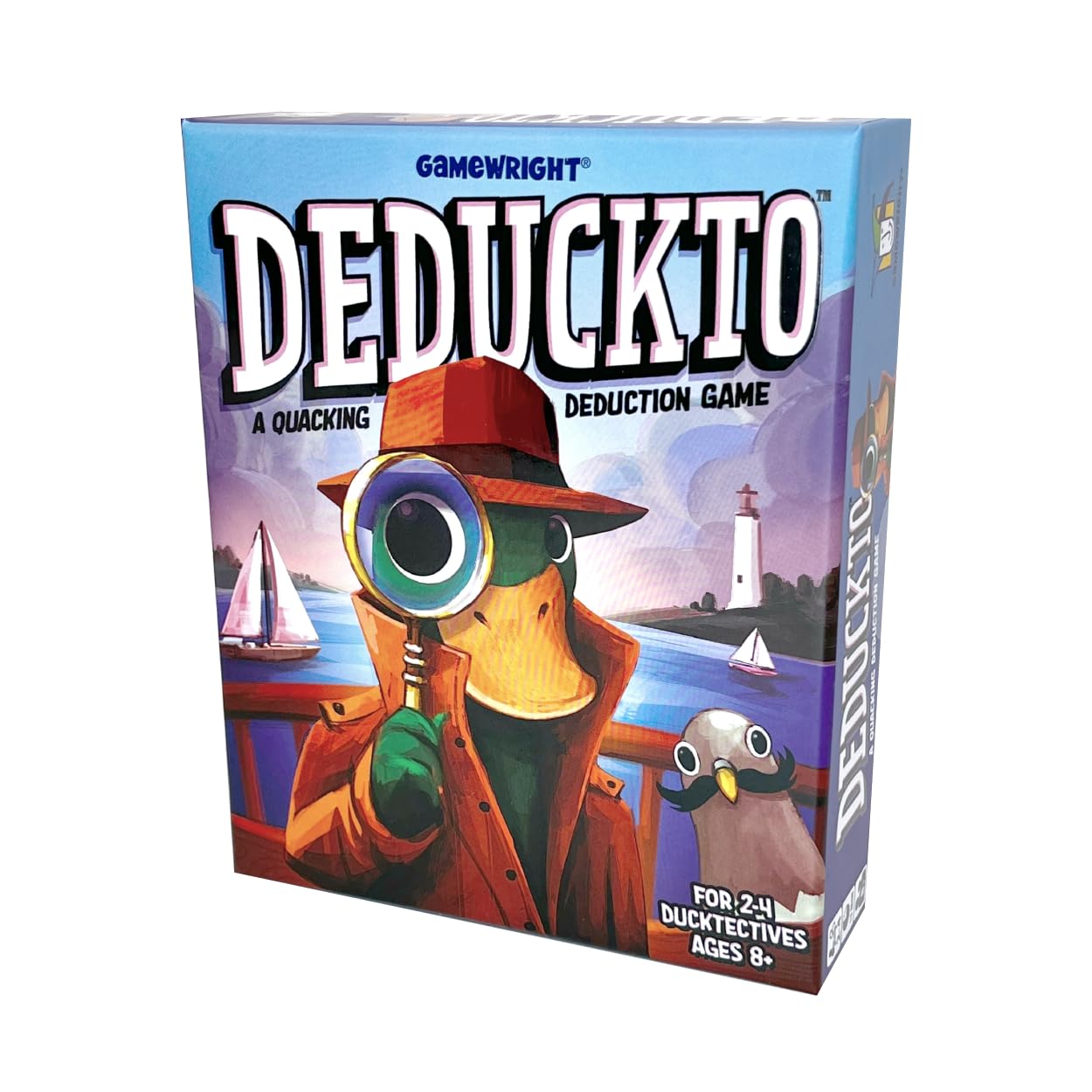 Gamewright Deduckto - Fun Family Card Game for Kids Ages 8+ | Quacking Deduction Game for Family Game Night & Party Entertainment | Educational Strategy Game for Classroom & Homeschool Learning