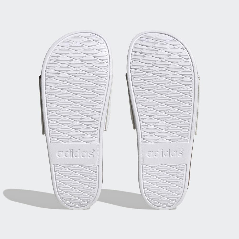 **Adidas Women's Adilette Comfort Slides - Lightweight & Cushioned Sandals for Pool, Beach, Gym & Lounge**