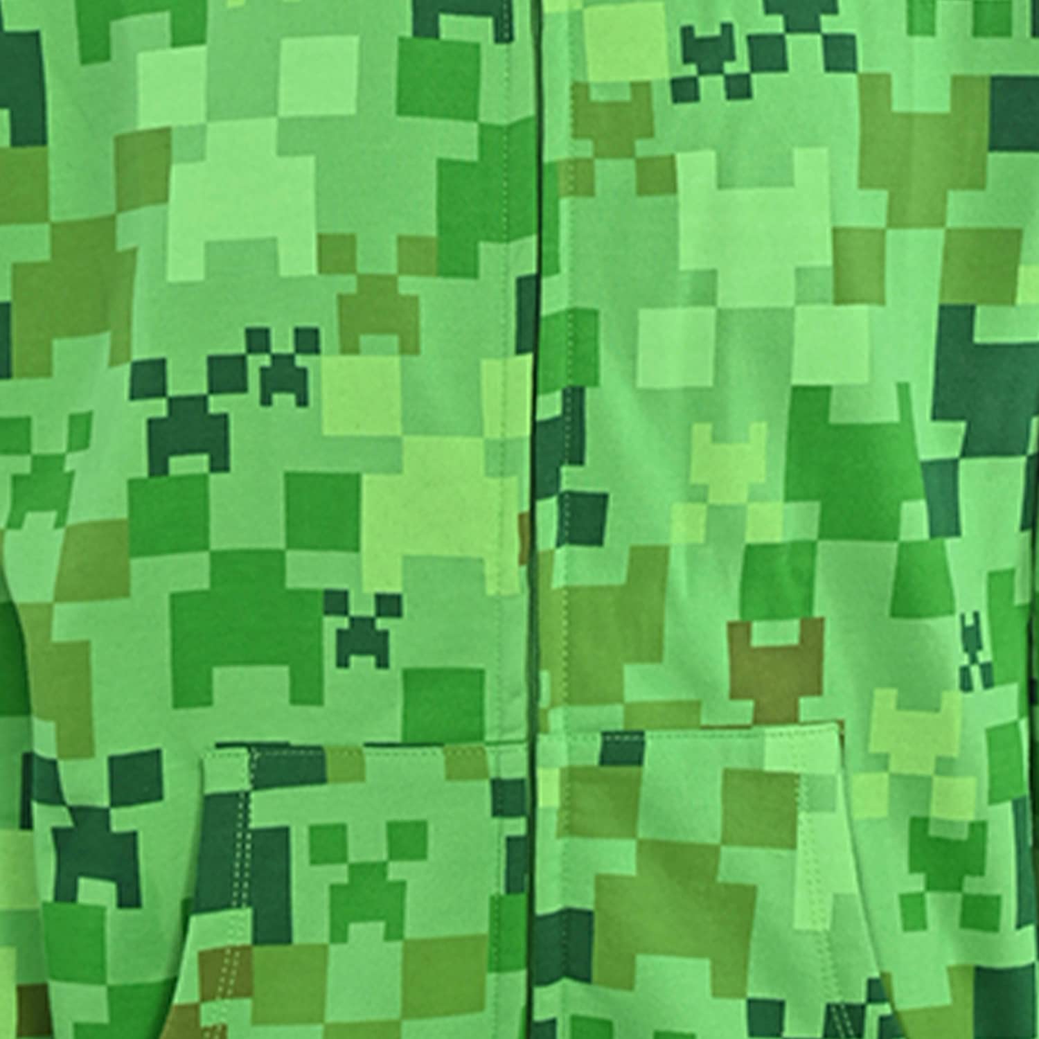 Official Minecraft Boys Video Game Hoodie - Black & Green Creeper Face Sweatshirt | Gaming Apparel for Kids & Teens | Perfect for Gaming Parties, School & Casual Wear