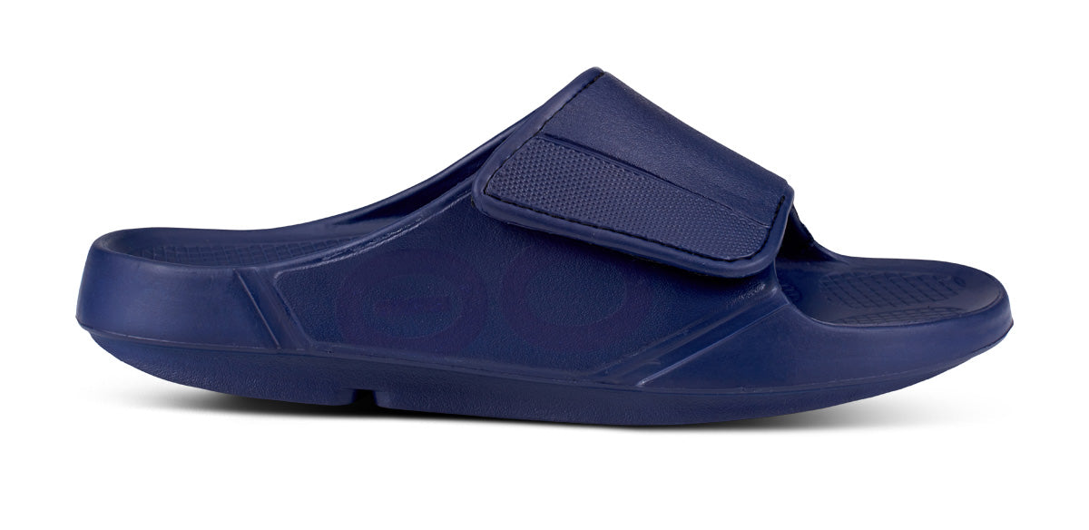 Men's OOahh Sport Flex Sandal - Comfortable Navy Blue Walking Sandals for Men | Perfect for Beach, Pool, Travel & Outdoor Activities