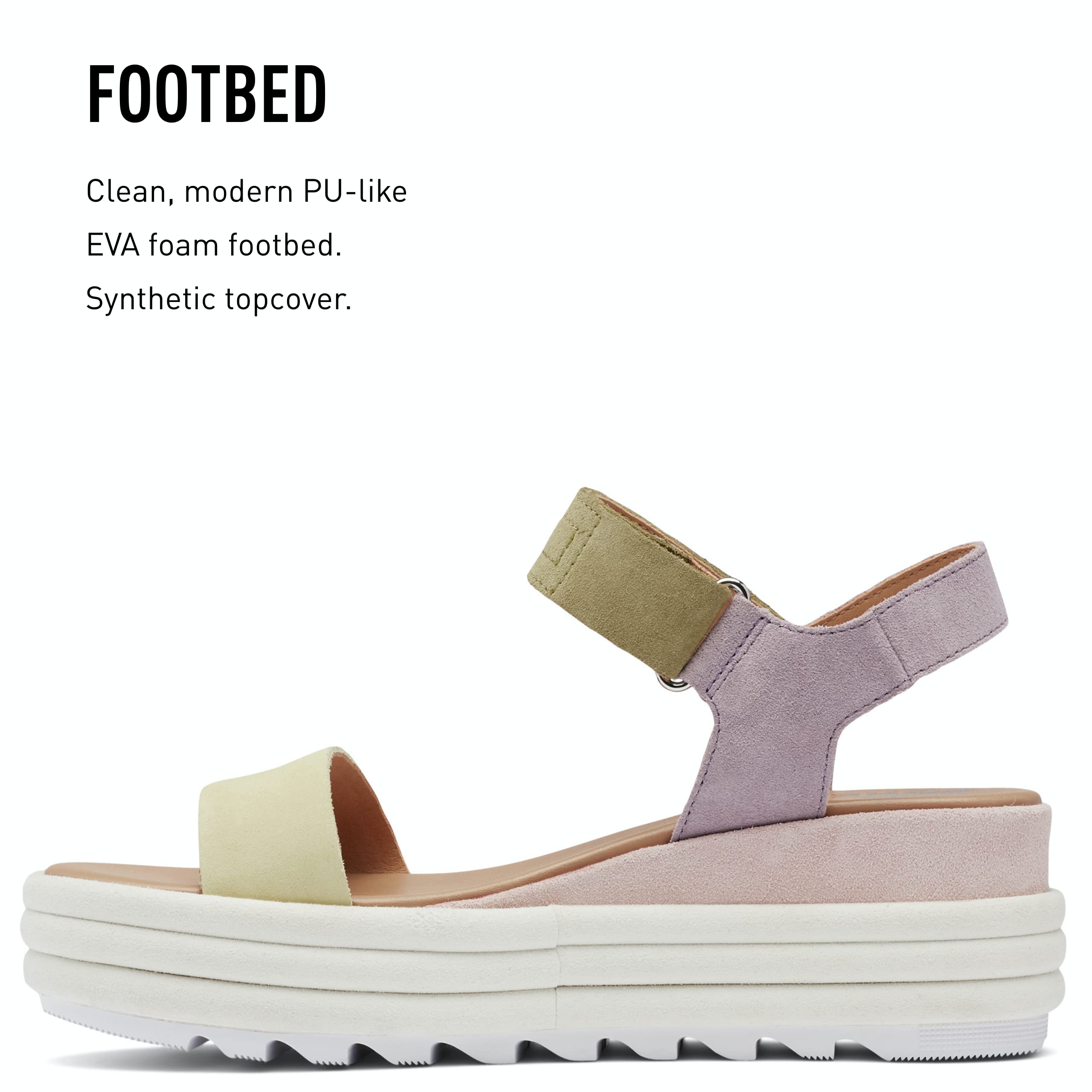 Sorel Women's Cameron Flatform Sandals - Comfortable Summer Sandals for Women, Waterproof & Lightweight - Perfect for Beach, Vacation, and Casual Outings