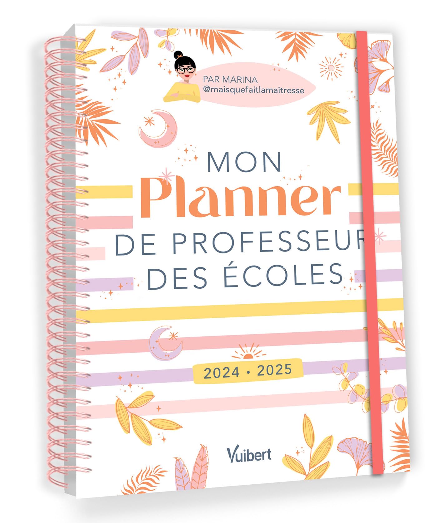 2024-2025 Teacher Planner for Elementary School - Lesson Journal, Student Tracker & Administrative Organizer - Perfect for Classroom Management & Teacher Organization