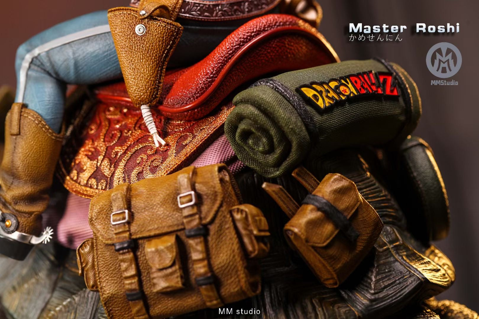 MM Studio Cowboy Master Roshi Dragon Ball Z Anime Figure - Collectible Action Figure for Fans, Home Decor, Office Display, and Gift for Anime Lovers