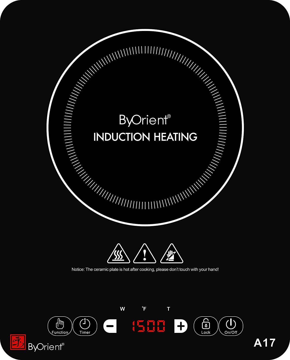 BYORENT IX 3050 Induction Cooktop - Certified Refurbished with 1-Year Home Warranty | Energy Efficient Electric Stove for Kitchen, Dorm & RV Cooking