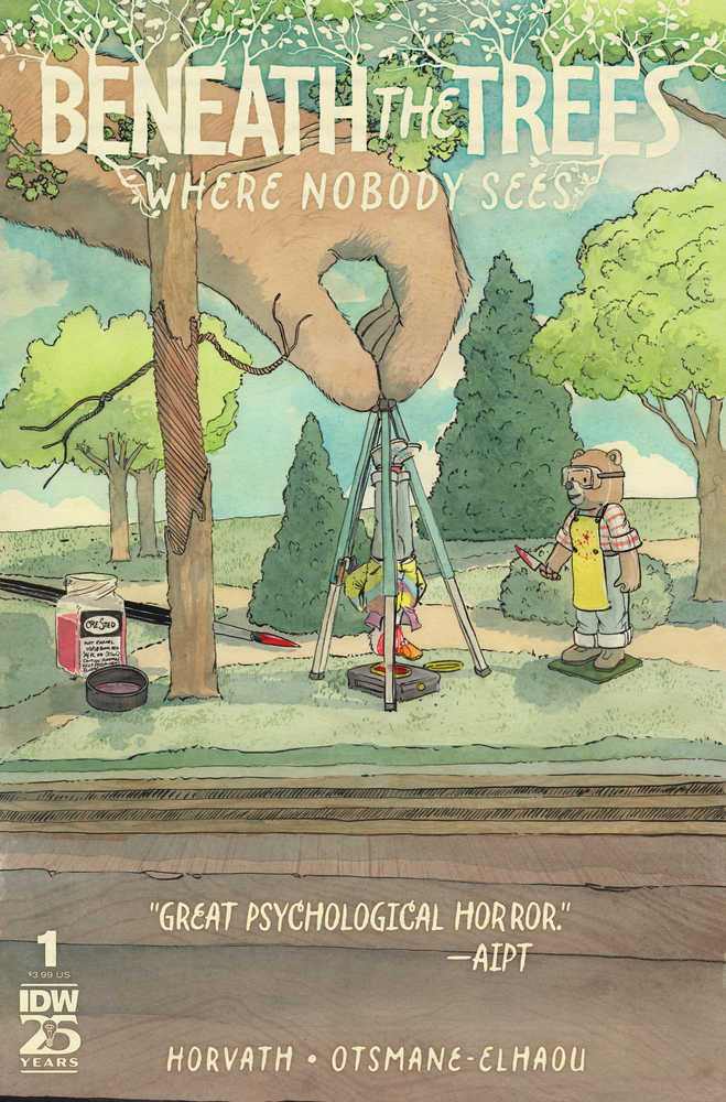 Beneath Trees Where Nobody Sees #1 - 3rd Printing Edition | Graphic Novel for Adults | Perfect for Comic Collectors & Mystery Lovers